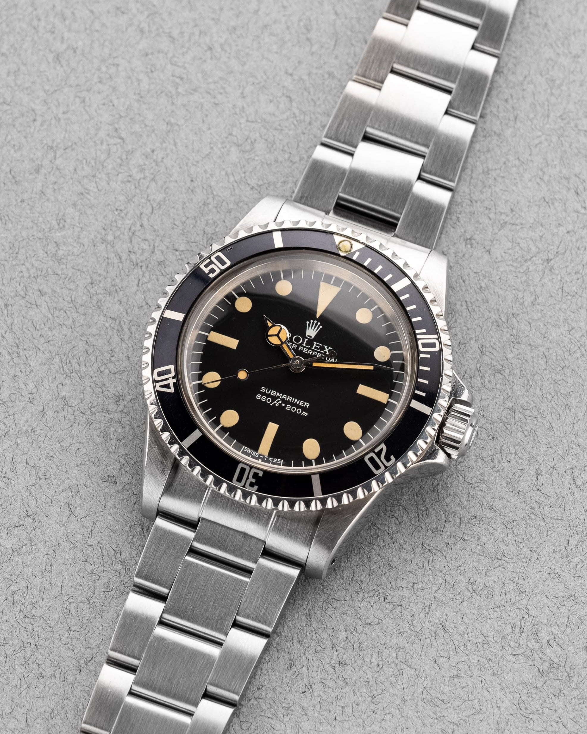 BHYE Exceptionnelle Rolex Submariner 5513 « Maxi Mark 3 » de 1979 - Overview