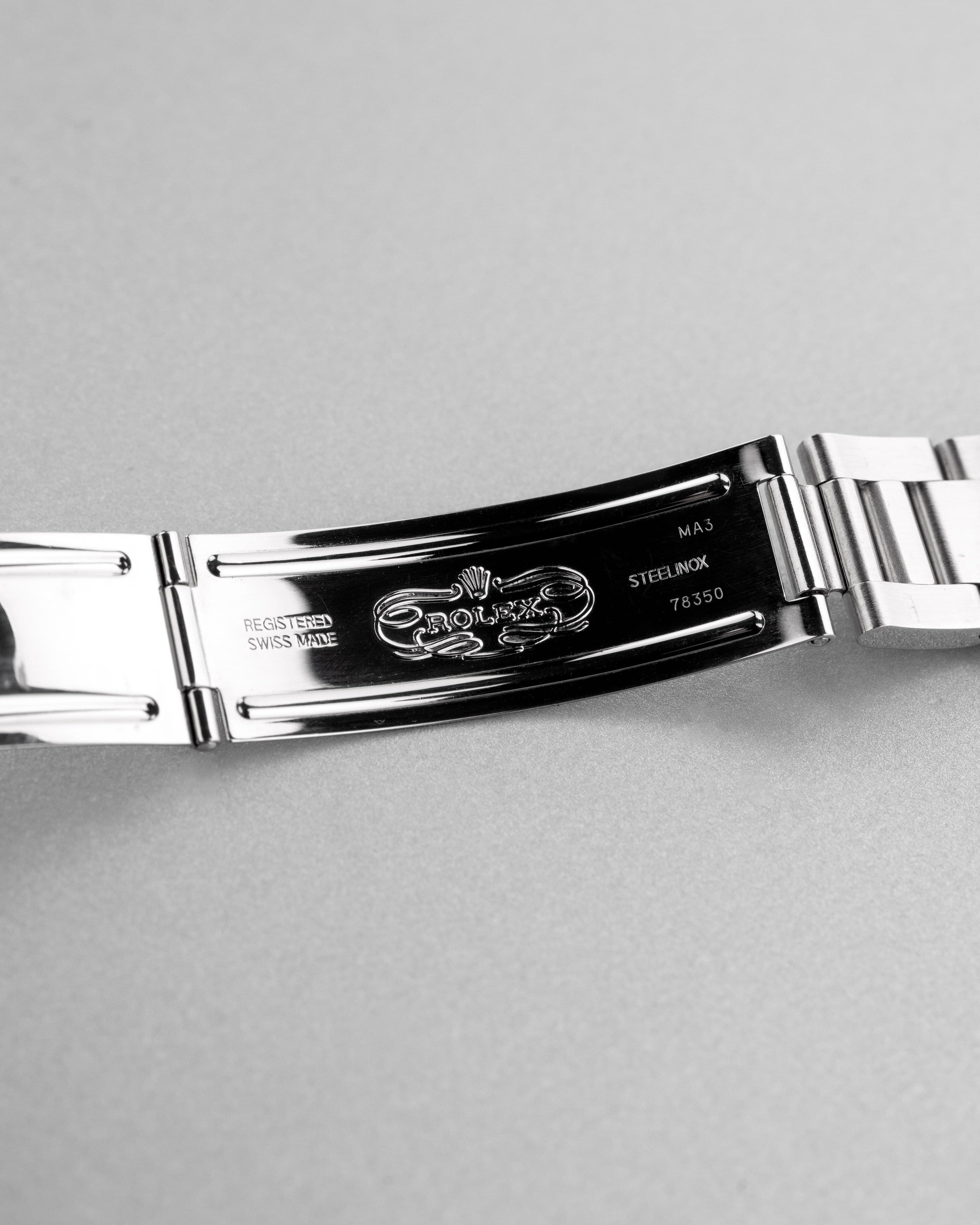 CYXZ Rolex Air-King ref. 14000 del 2005 – Quadrante nero - Fibbia interno