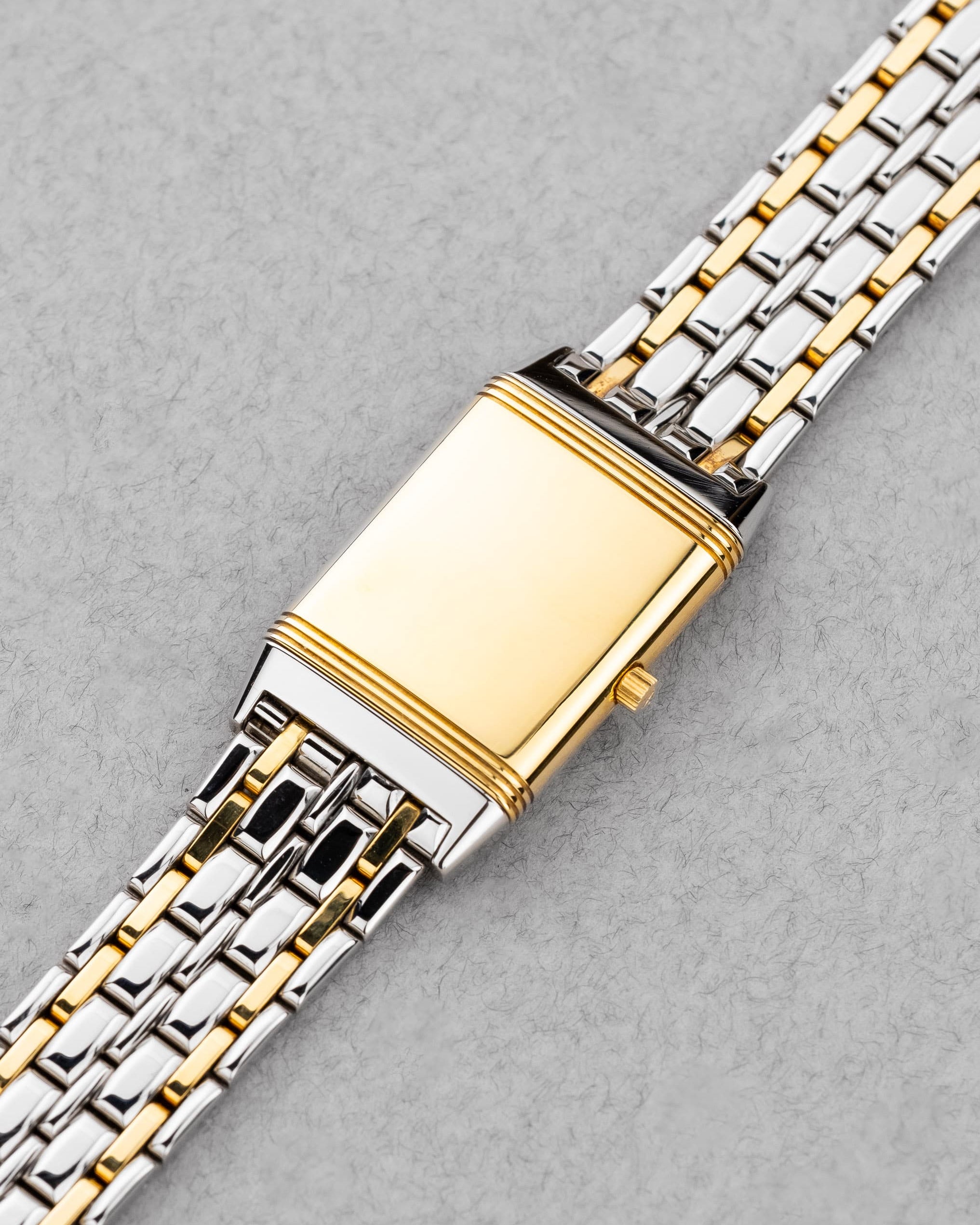 D3B5 Jaeger-LeCoultre Reverso en acier et or jaune, réf. 250.5.08, avec bracelet d'origine - Back