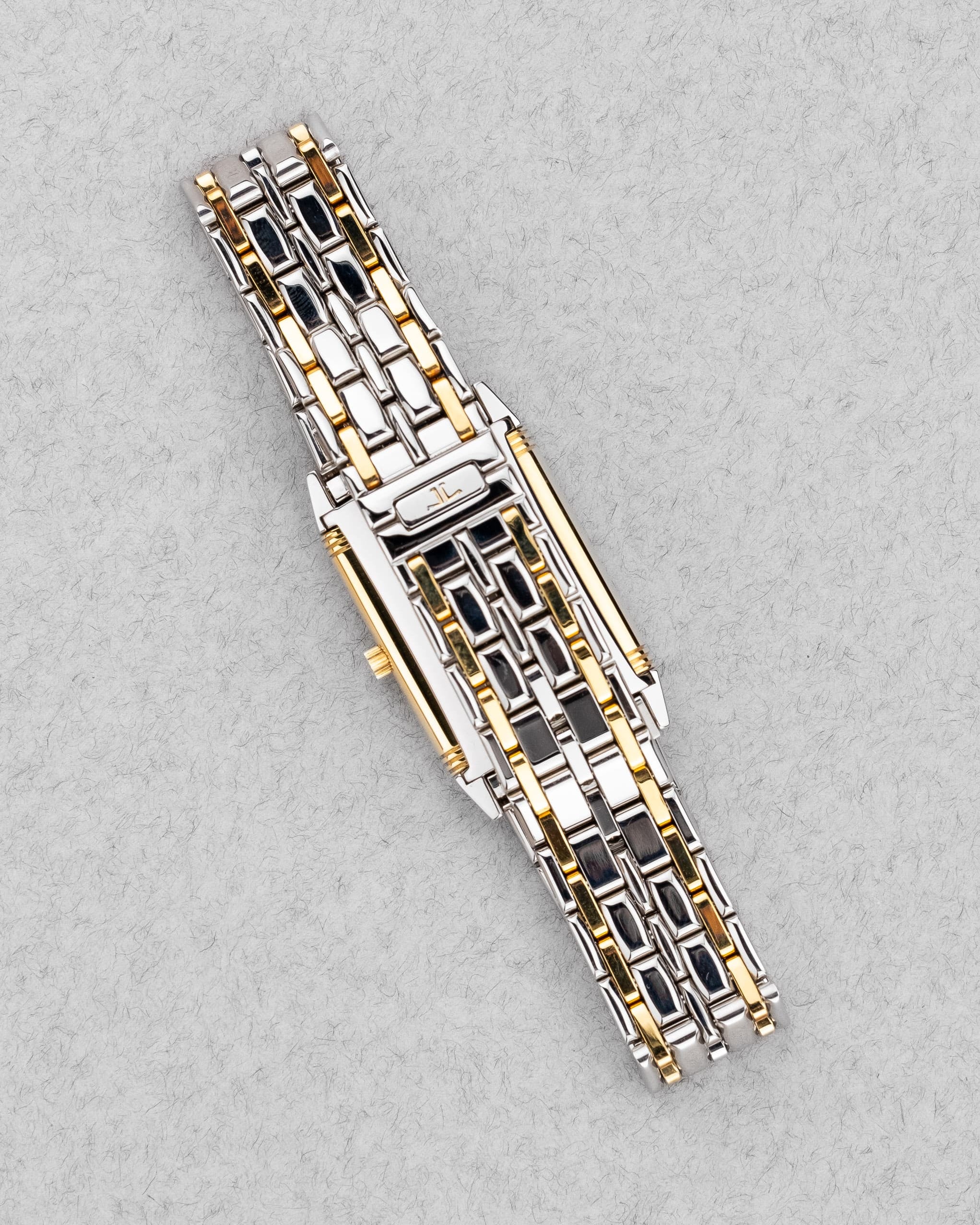 D3B5 Jaeger-LeCoultre Reverso en acier et or jaune, réf. 250.5.08, avec bracelet d'origine - Bracelet Back