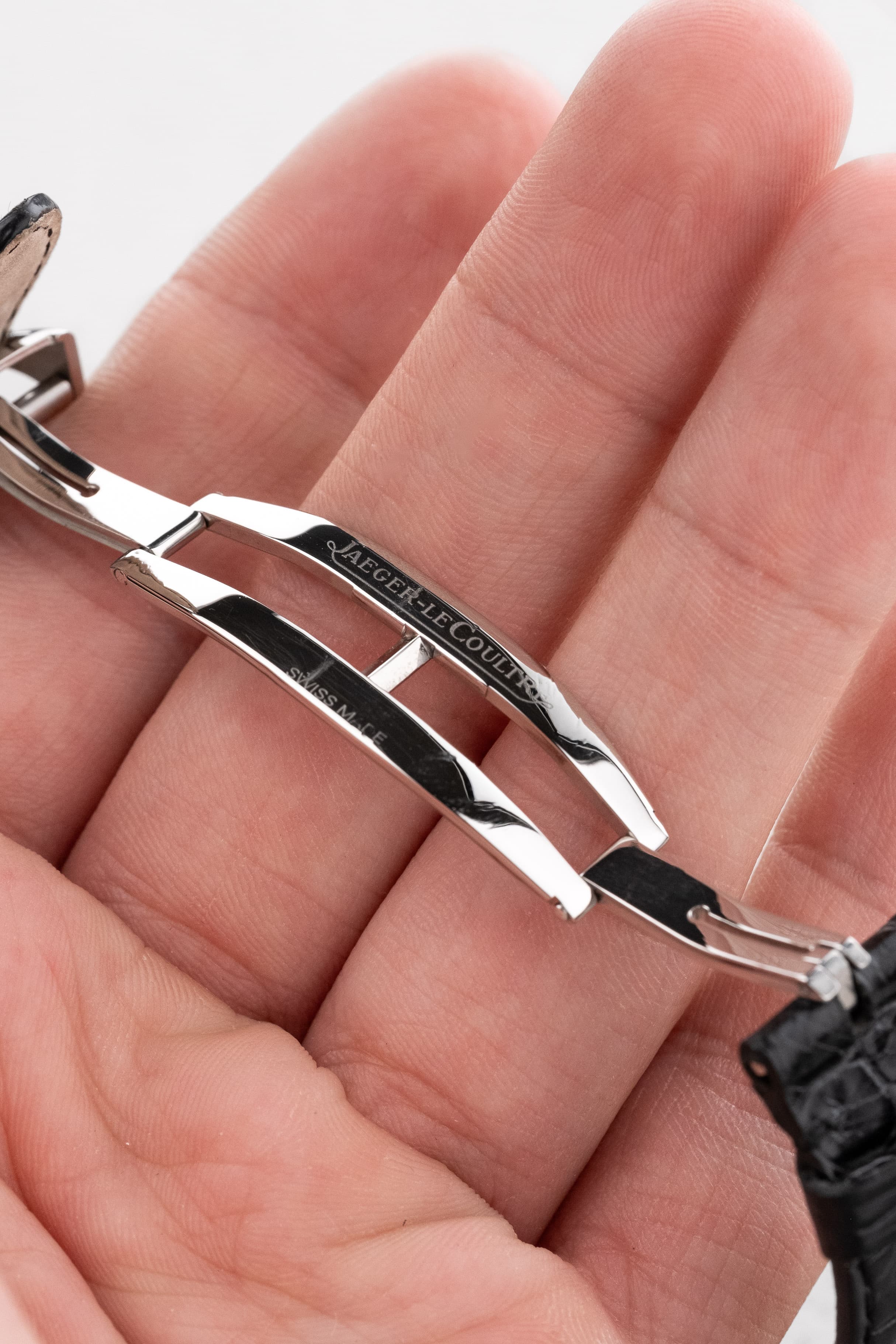 D9CS-AE Jaeger-LeCoultre Reverso « Grande Taille » en acier, réf. 270.8.62/Q2708410 - Buckle Inside