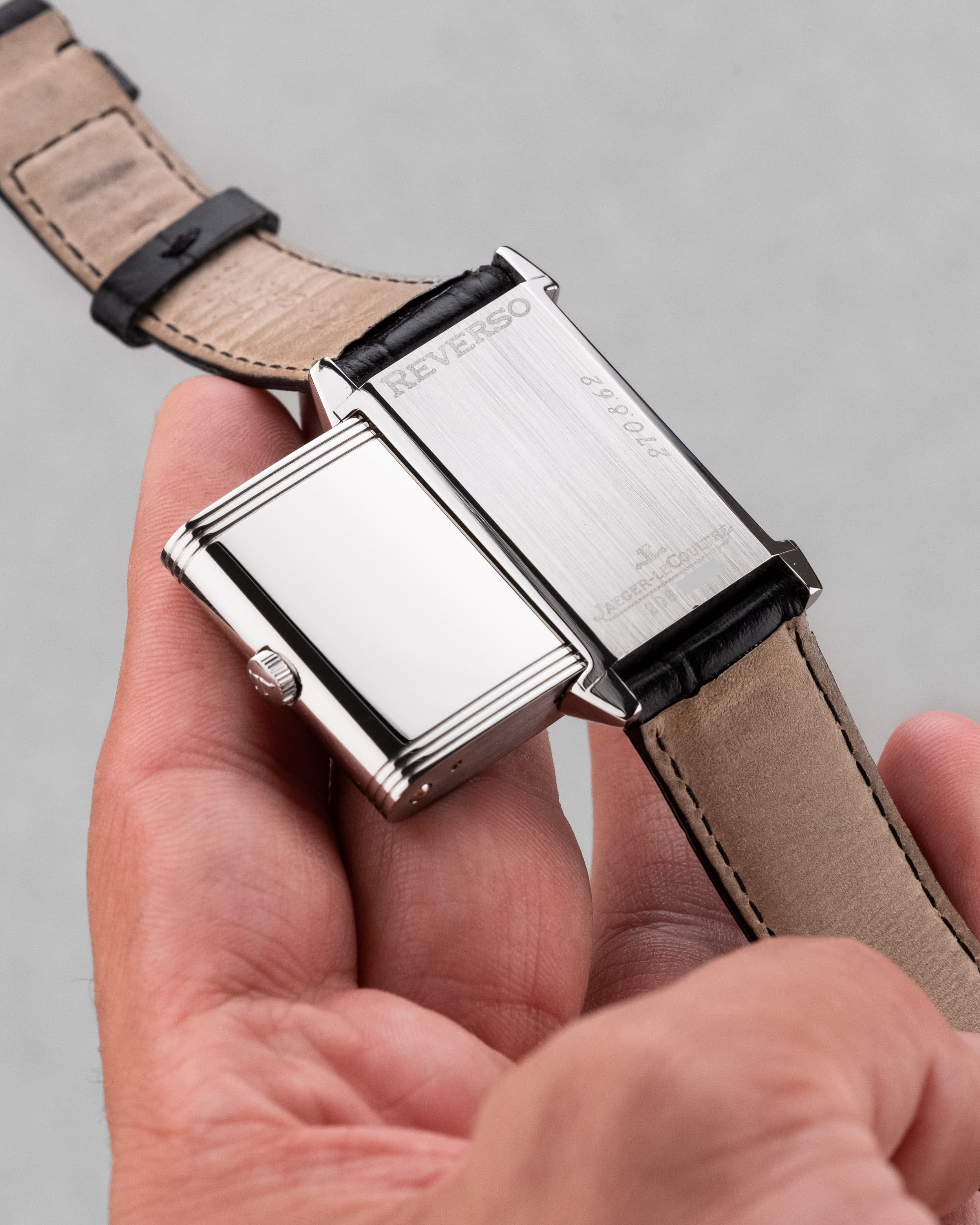 D9CS-FX Jaeger-LeCoultre Reverso « Grande Taille » en acier, réf. 270.8.62/Q2708410 - Back