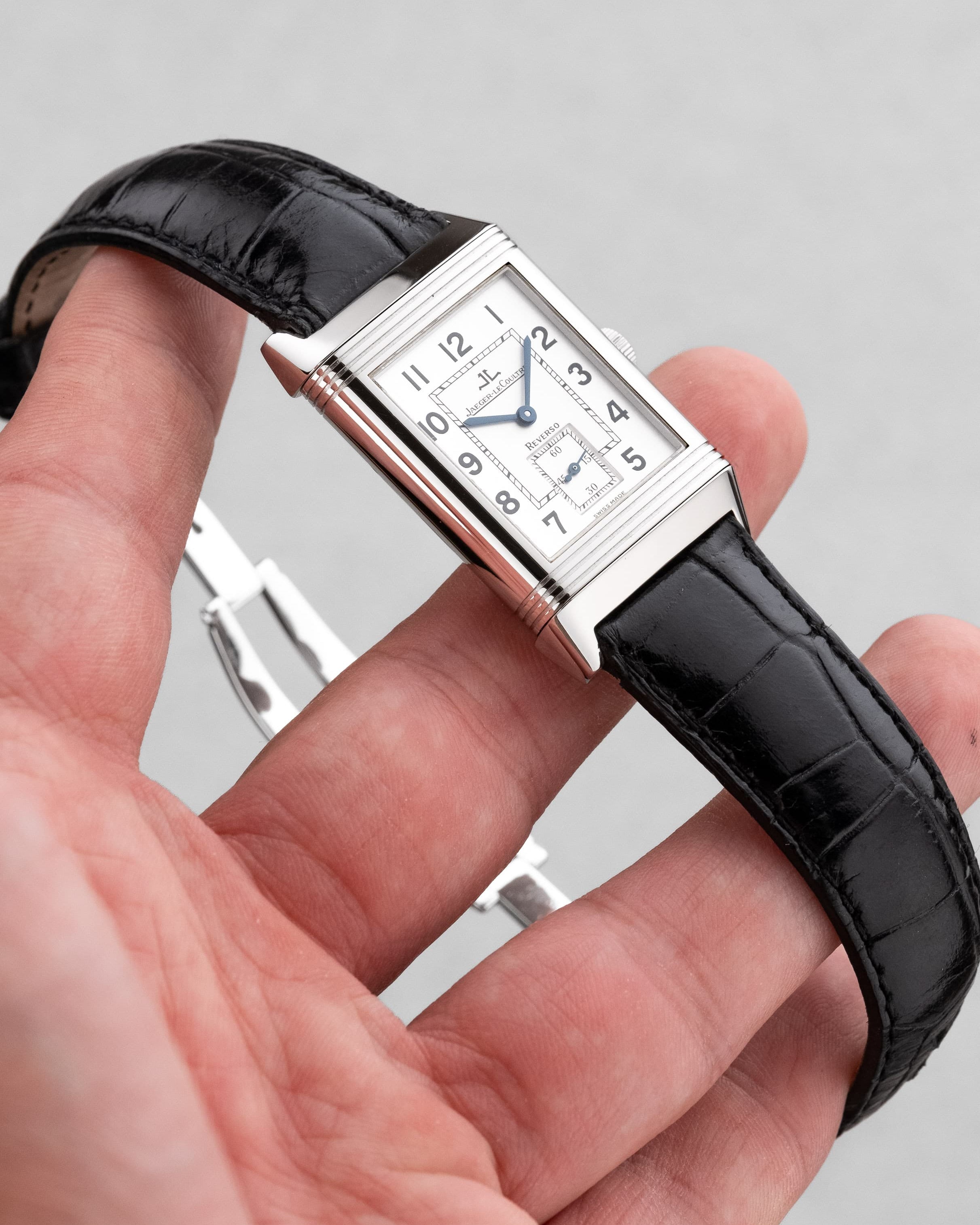 D9CS-PA Jaeger-LeCoultre Reverso « Grande Taille » en acier, réf. 270.8.62/Q2708410 - Feature