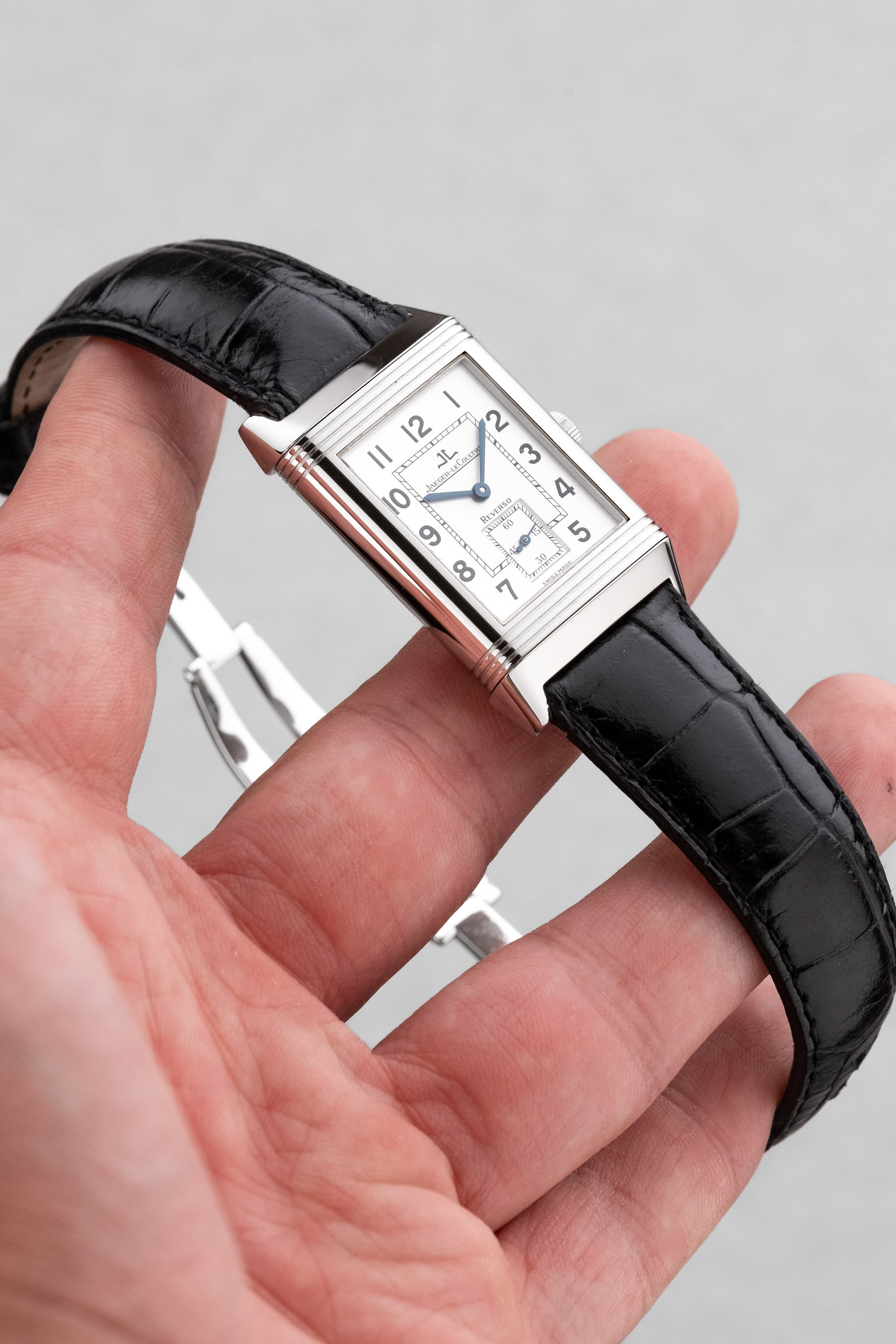 D9CS-PA Jaeger-LeCoultre Reverso « Grande Taille » en acier, réf. 270.8.62/Q2708410 - Feature