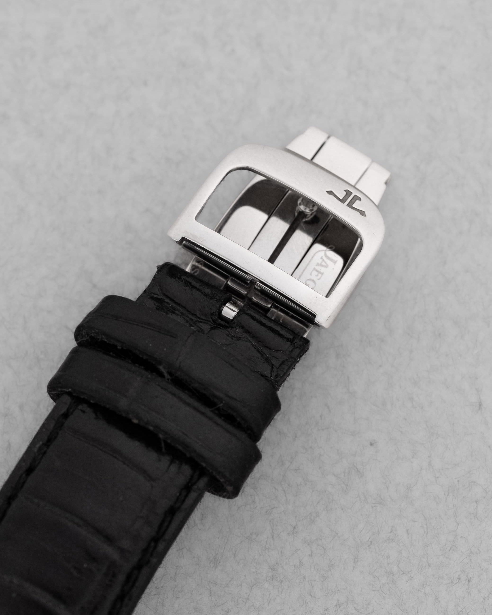 D9CS-Tl Jaeger-LeCoultre Reverso « Grande Taille » en acier, réf. 270.8.62/Q2708410 - Buckle Outside