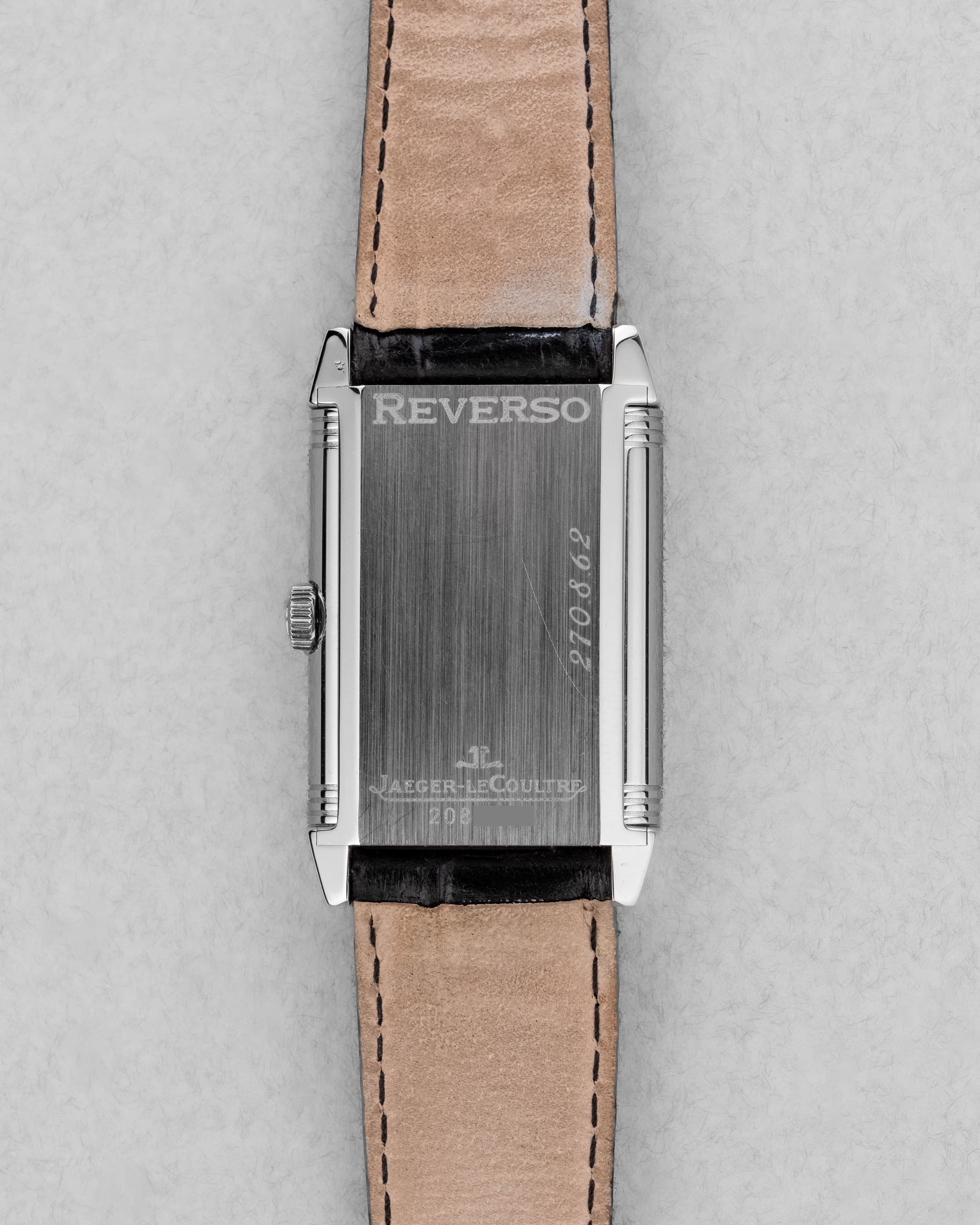 D9CS-e1 Jaeger-LeCoultre Reverso « Grande Taille » en acier, réf. 270.8.62/Q2708410 - Back