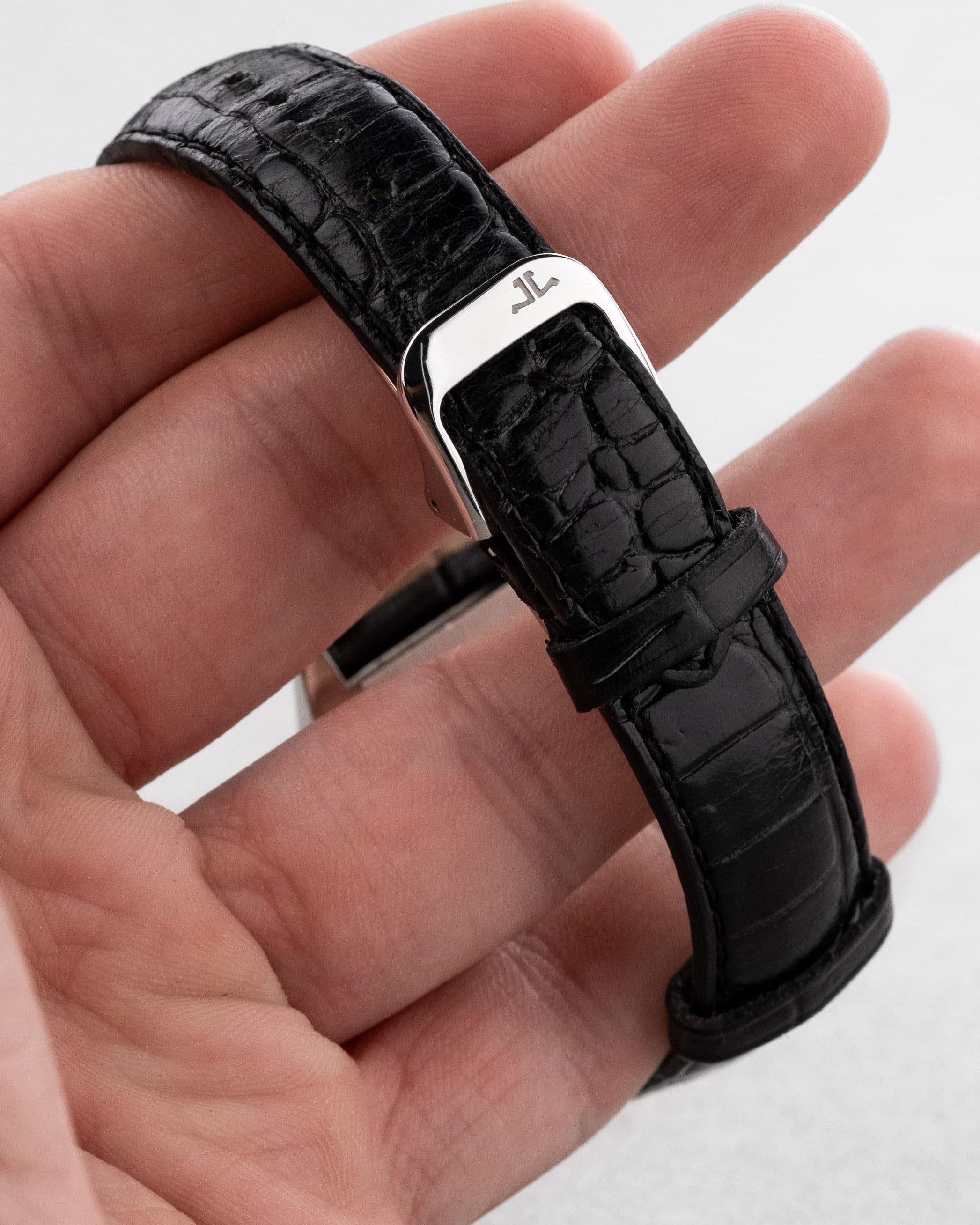 D9CS-fE Jaeger-LeCoultre Reverso « Grande Taille » en acier, réf. 270.8.62/Q2708410 - Buckle Outside