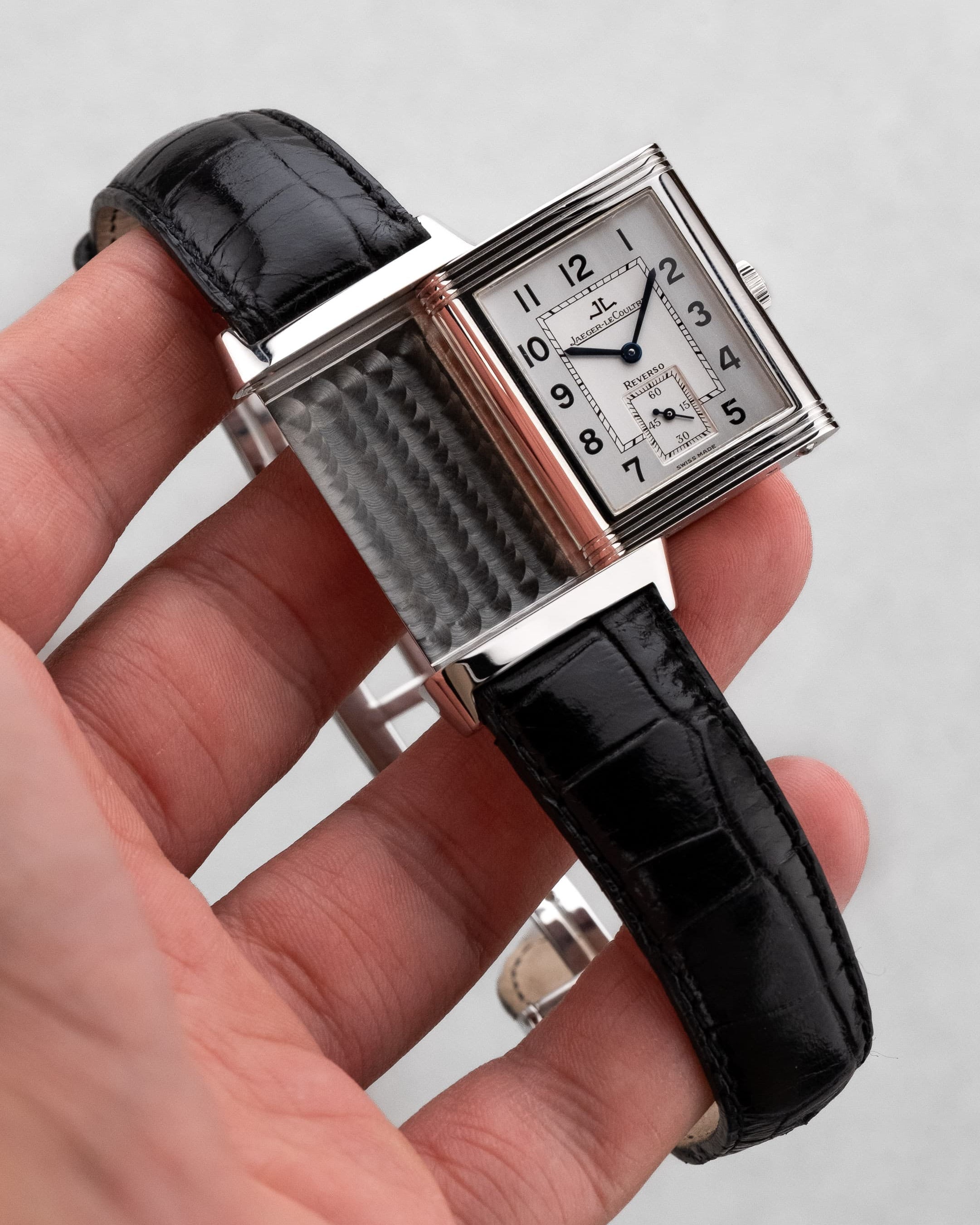 D9CS-rI Jaeger-LeCoultre Reverso « Grande Taille » en acier, réf. 270.8.62/Q2708410 - Overview