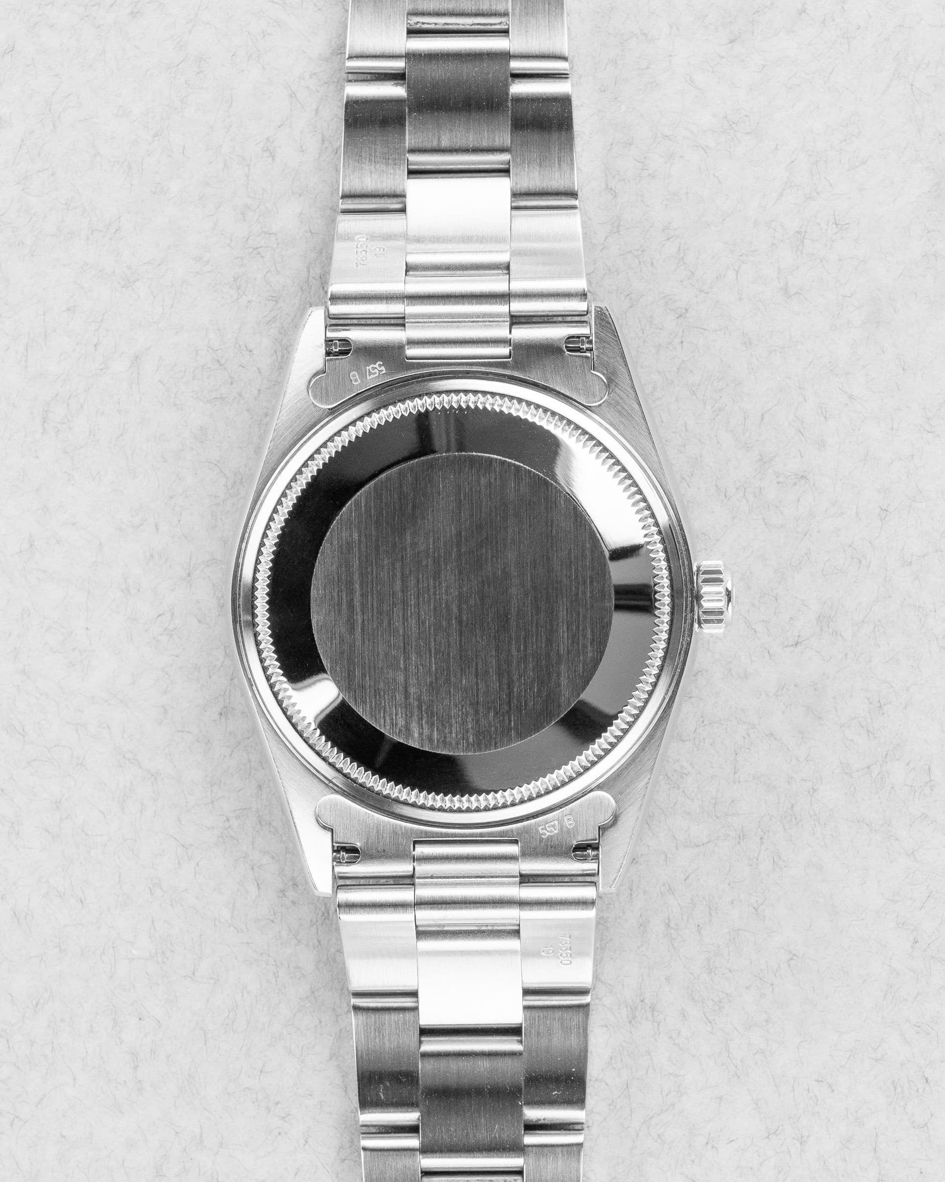 DC5U Rolex Air-King 14000 de 1999 – Cadran bleu « Explorer 3-6-9 » - Back