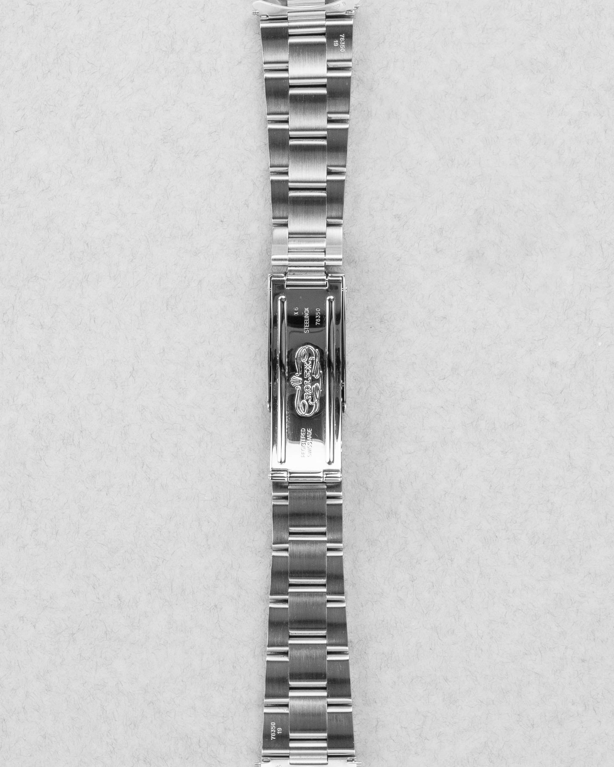 DC5U Rolex Air-King 14000 de 1999 – Cadran bleu « Explorer 3-6-9 » - Bracelet Back