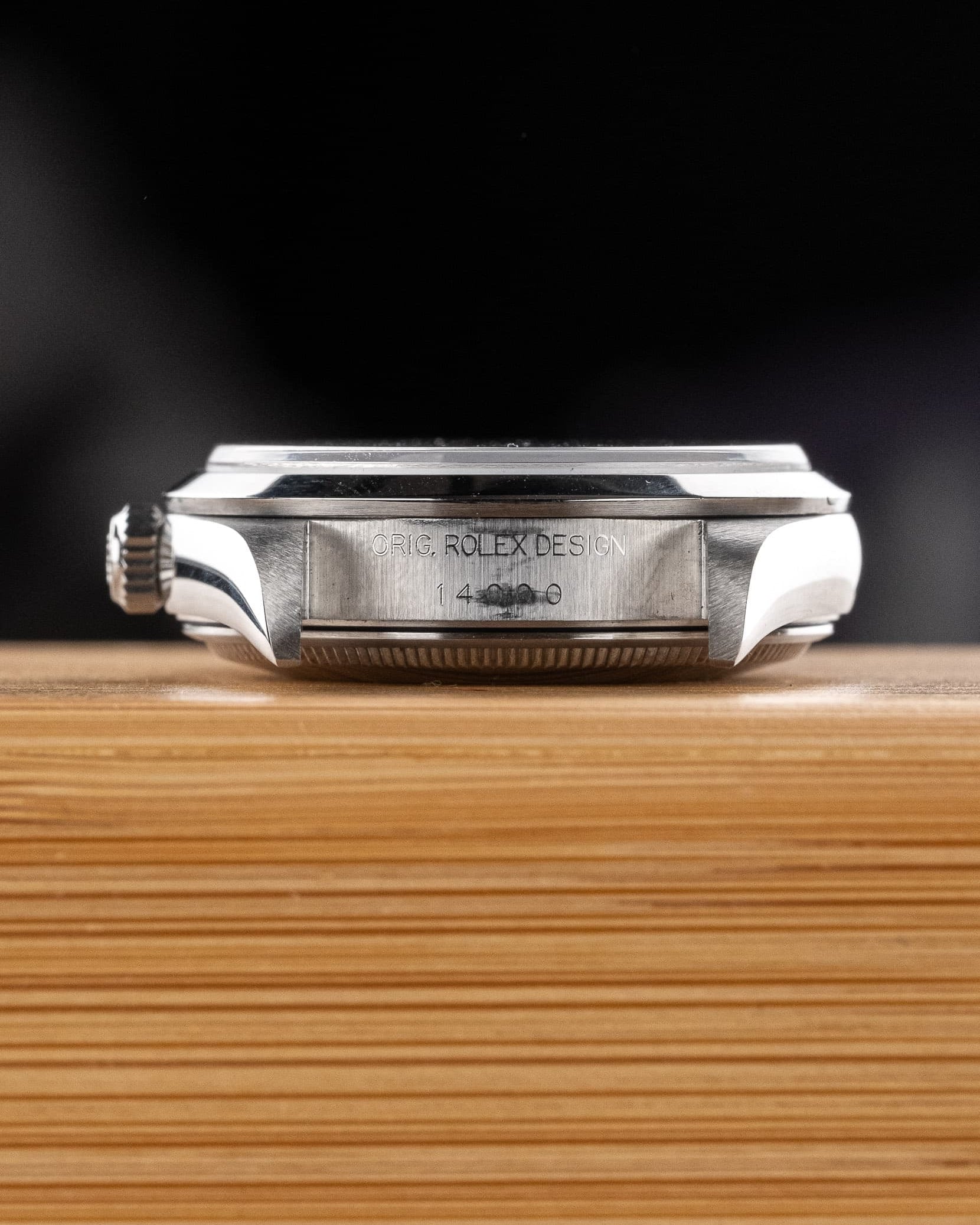 DC5U Rolex Air-King 14000 de 1999 – Cadran bleu « Explorer 3-6-9 » - Lugs - Reference