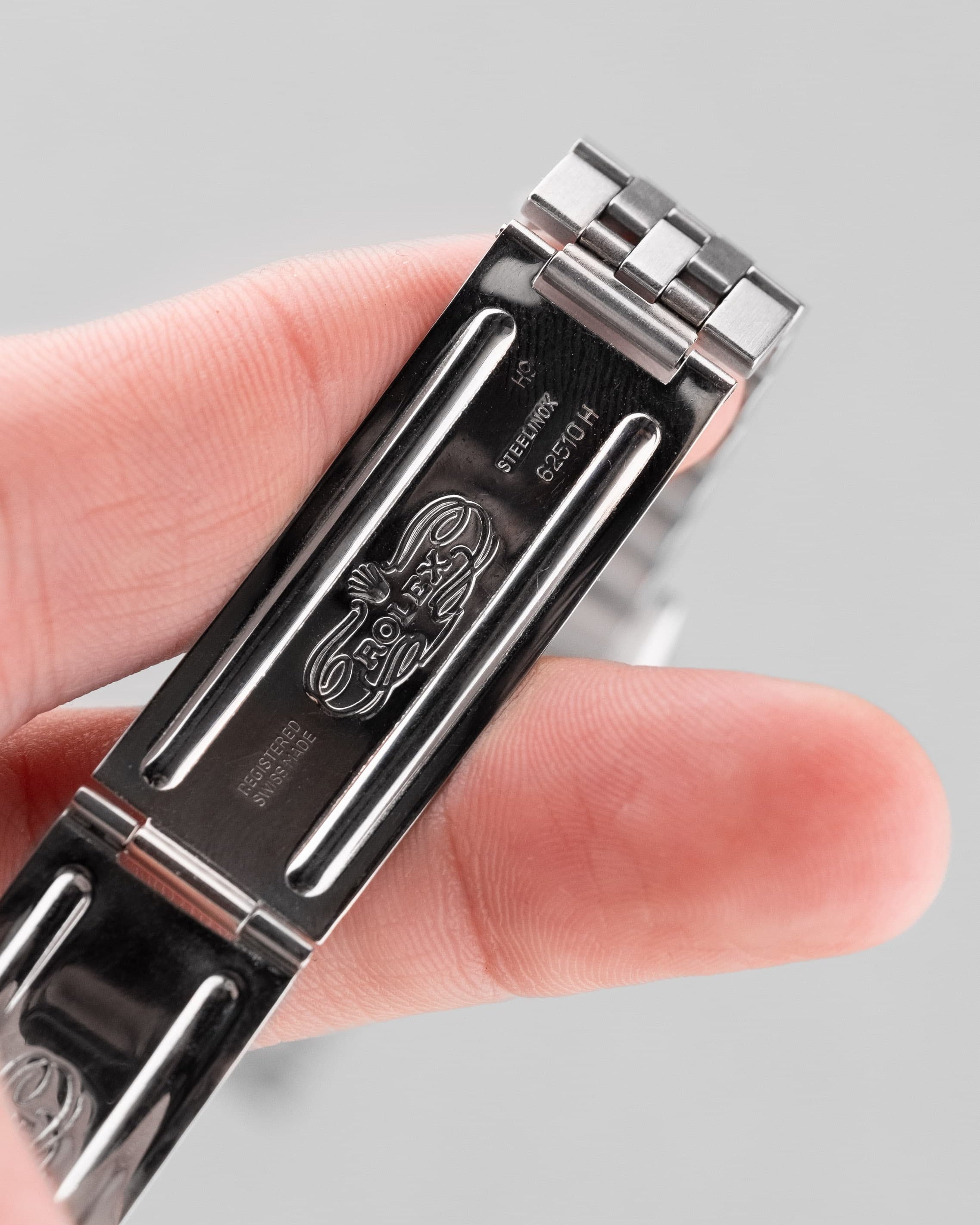 DFDK Rolex Datejust réf. 16234 de 2000 – Cadran « Silver Roman No Lume » - Buckle Inside