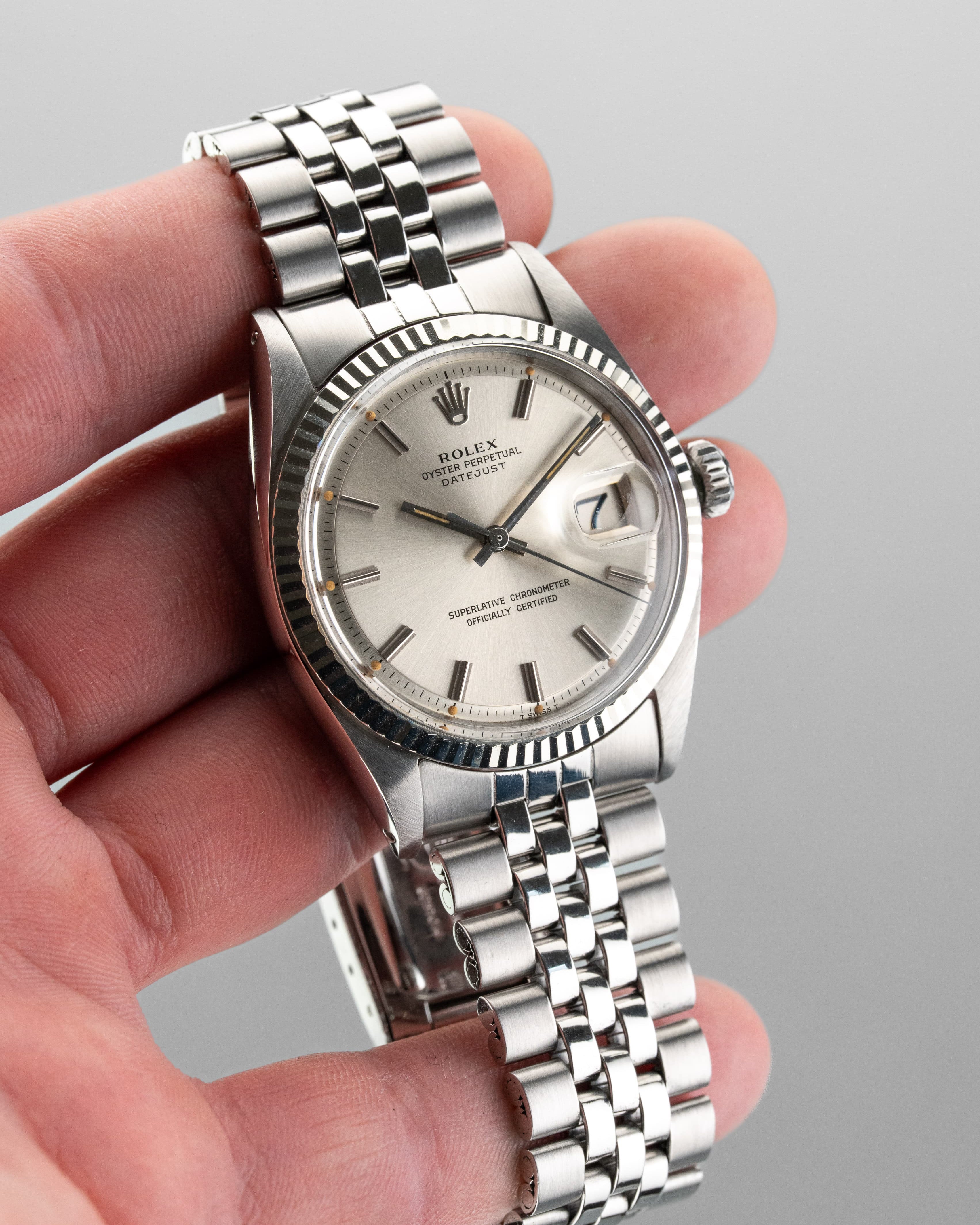 DMRF Rolex Datejust ref. 1601 in acciaio del 1969 – Quadrante «Silver» - Lifestyle