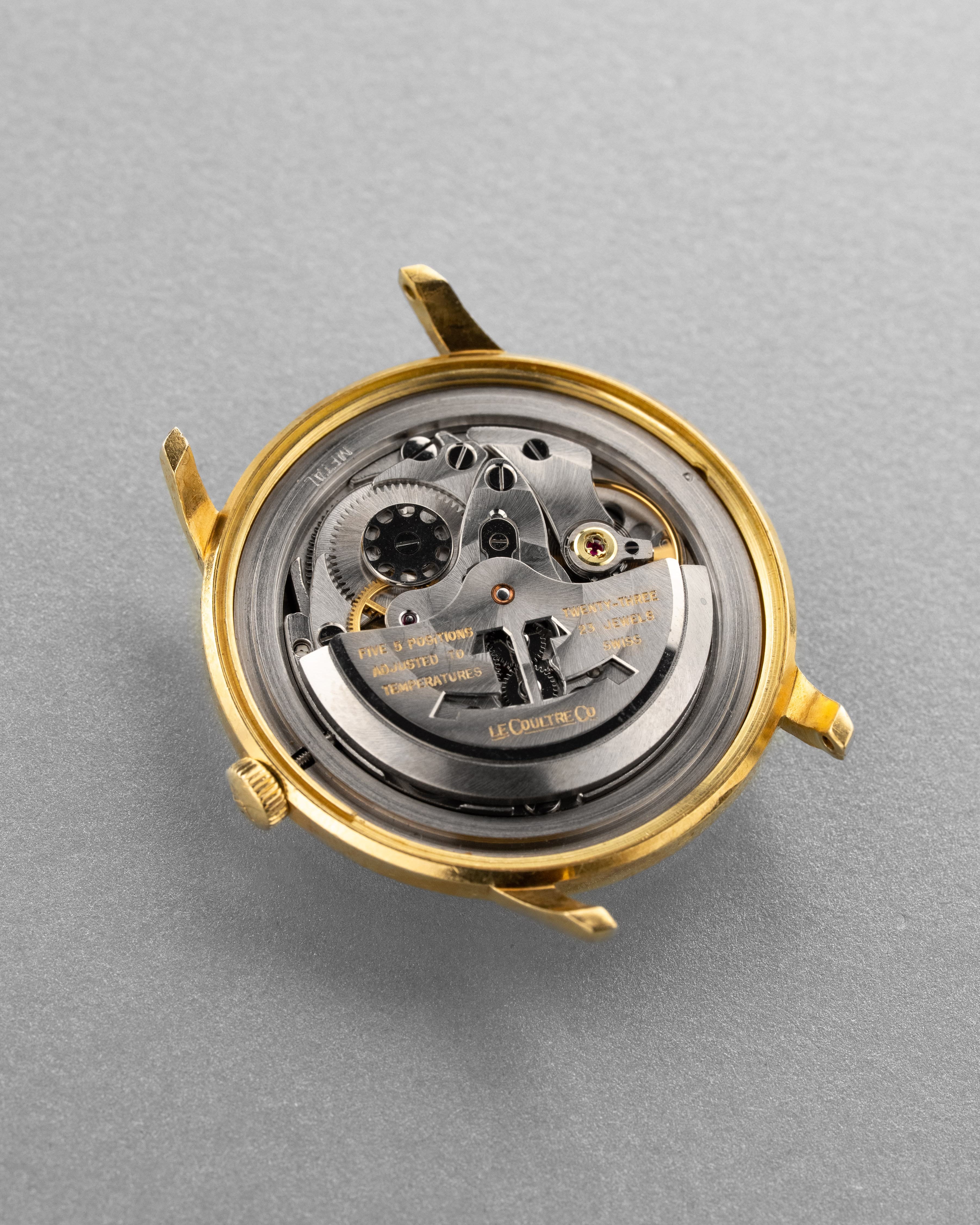 E25M Exceptionnelle Jaeger-LeCoultre Chronomètre Geomatic réf. E398 en or jaune, circa 1965 - Movement