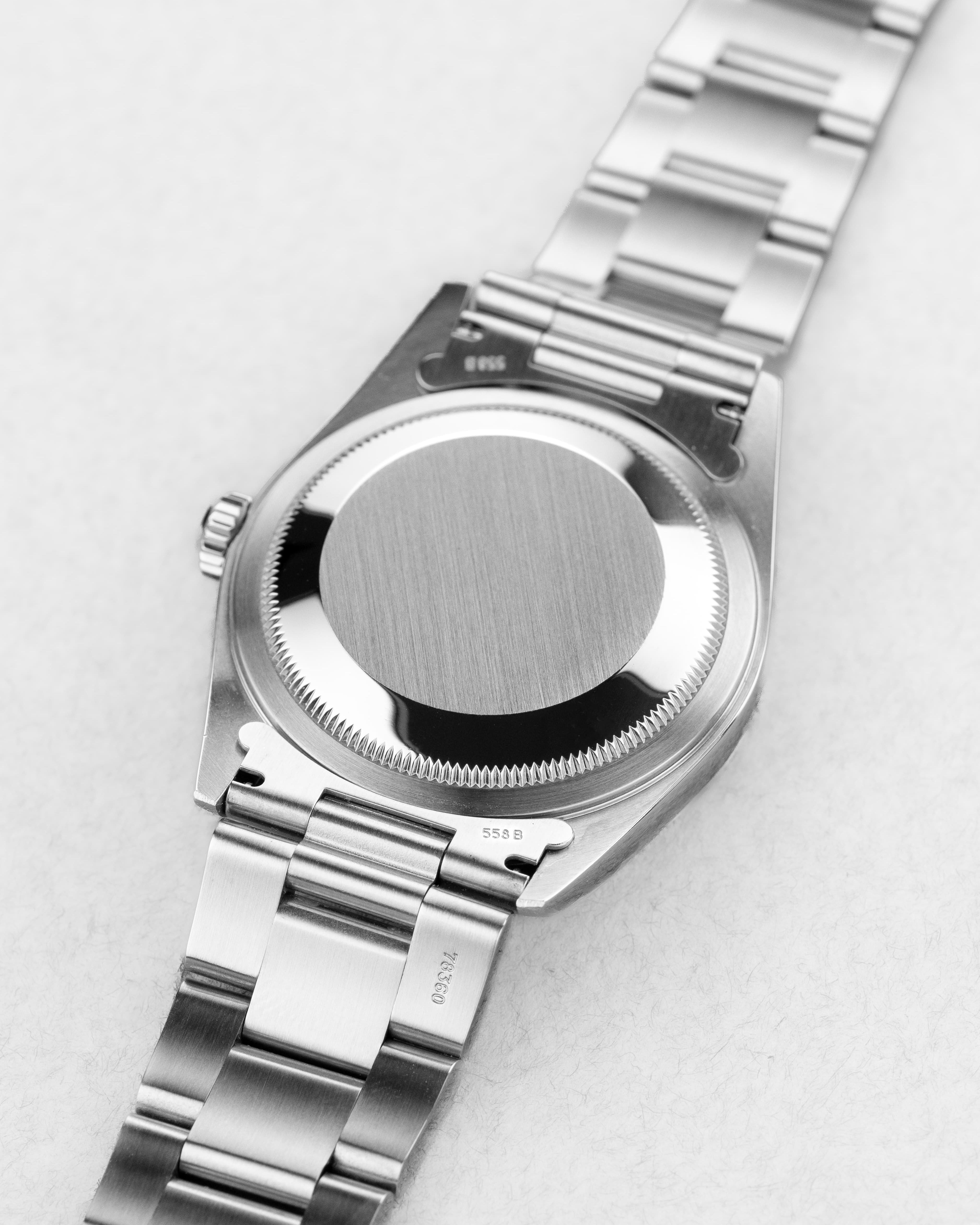 E3KB Rolex Datejust réf. 16200 de 2002 – Cadran « Silver Roman No Lume » + Garantie d'origine - Back