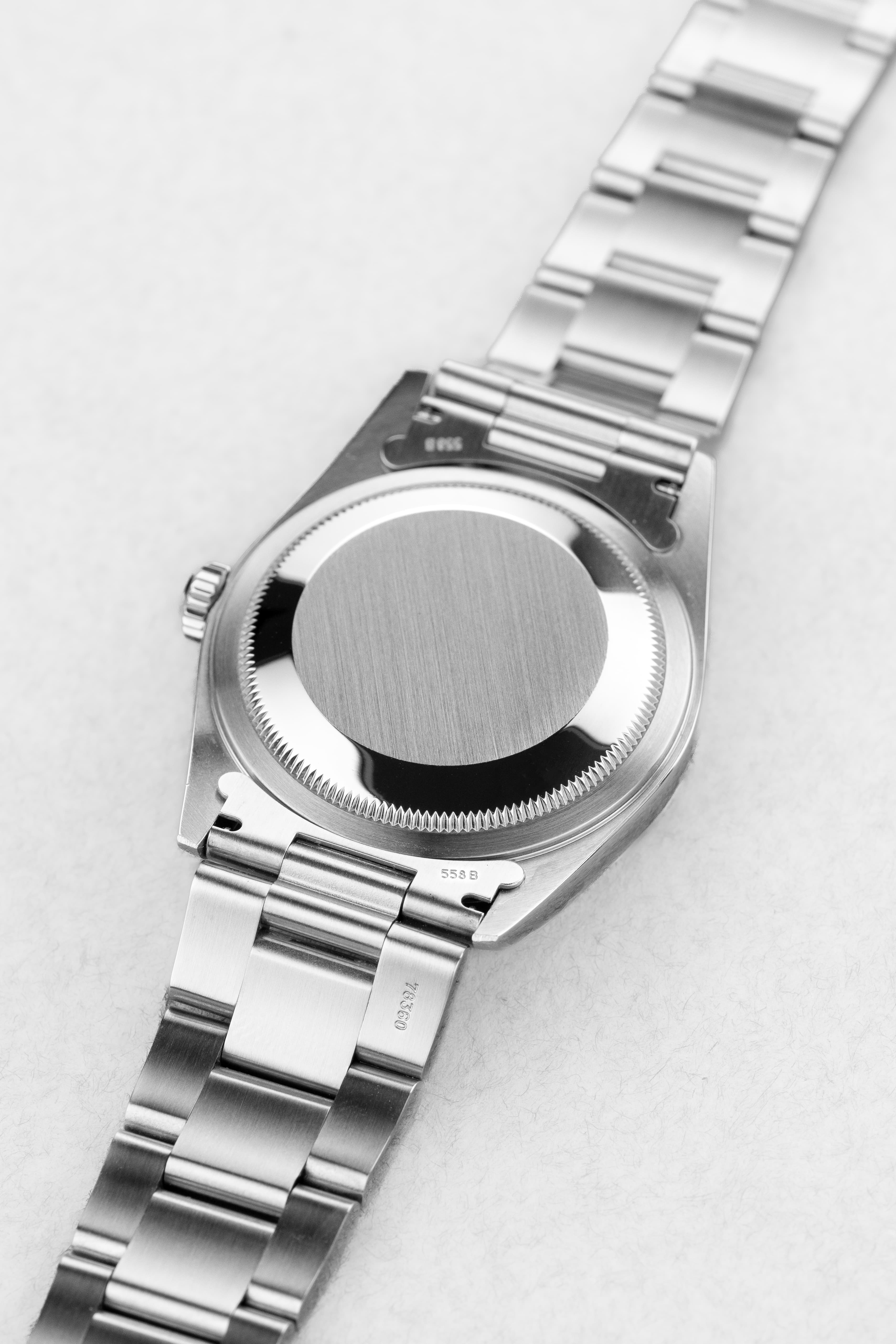 E3KB Rolex Datejust réf. 16200 de 2002 – Cadran « Silver Roman No Lume » + Garantie d'origine - Back