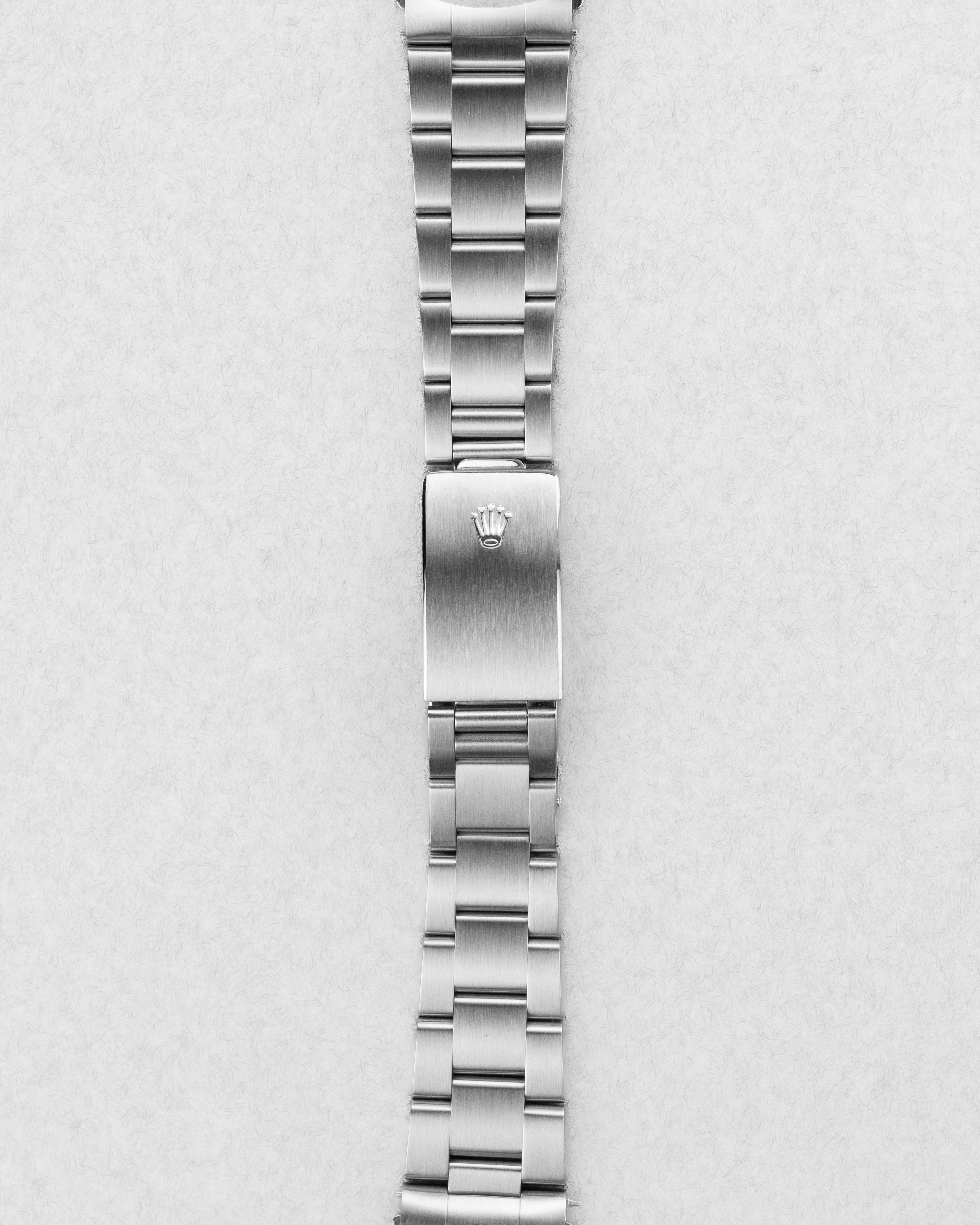 E3KB Rolex Datejust réf. 16200 de 2002 – Cadran « Silver Roman No Lume » + Garantie d'origine - Bracelet Front