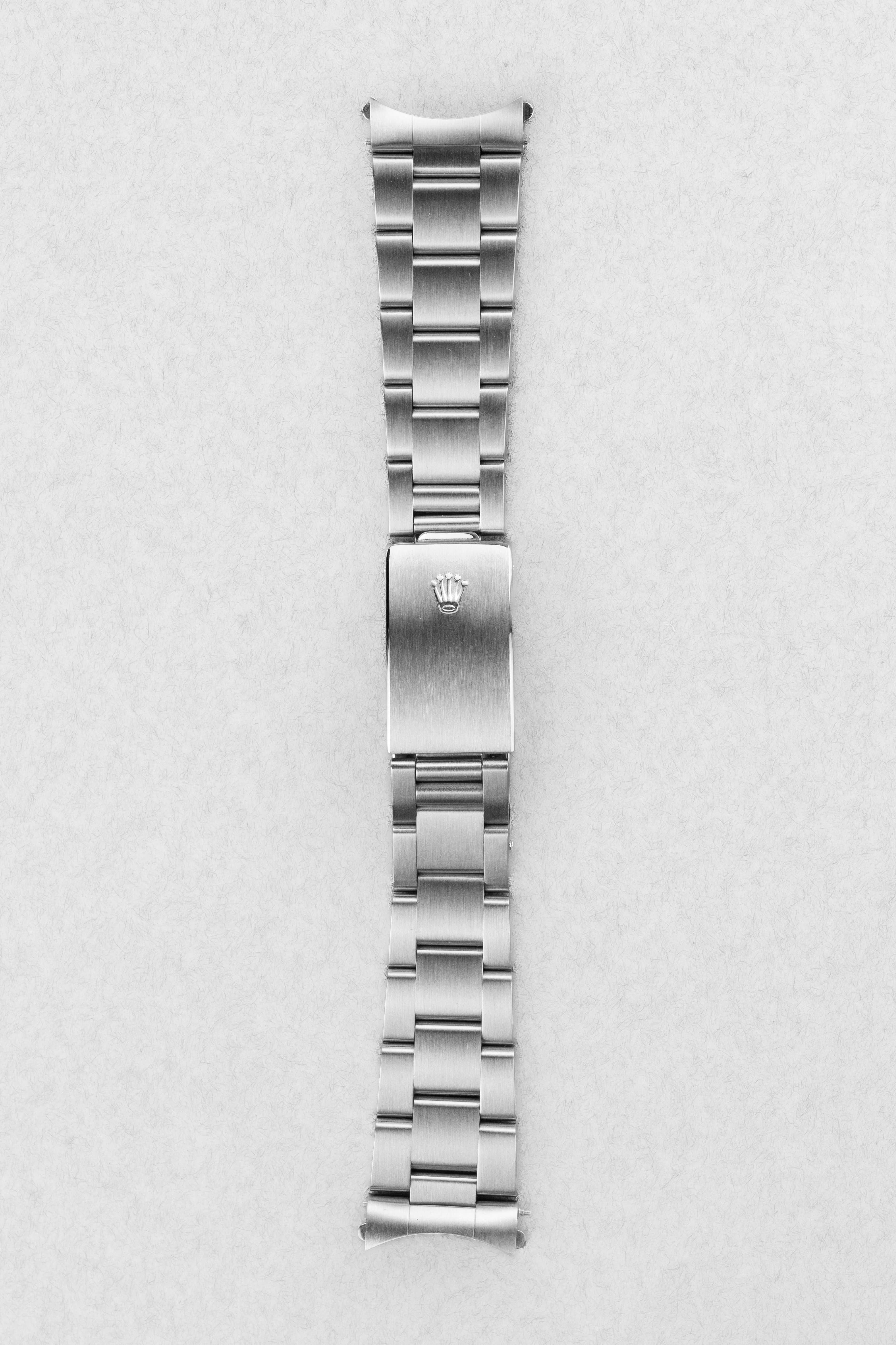 E3KB Rolex Datejust réf. 16200 de 2002 – Cadran « Silver Roman No Lume » + Garantie d'origine - Bracelet Front