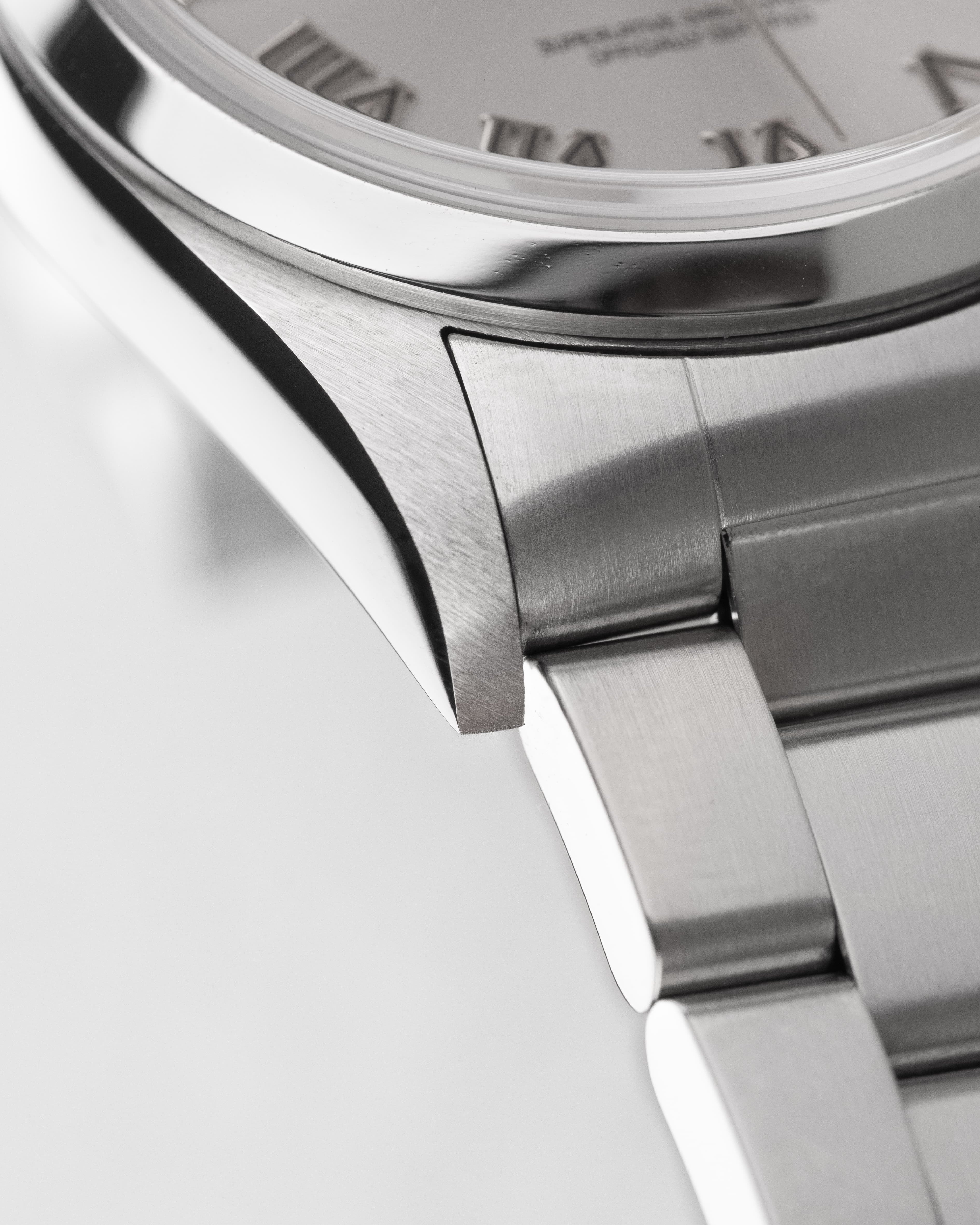 E3KB Rolex Datejust réf. 16200 de 2002 – Cadran « Silver Roman No Lume » + Garantie d'origine - Feature