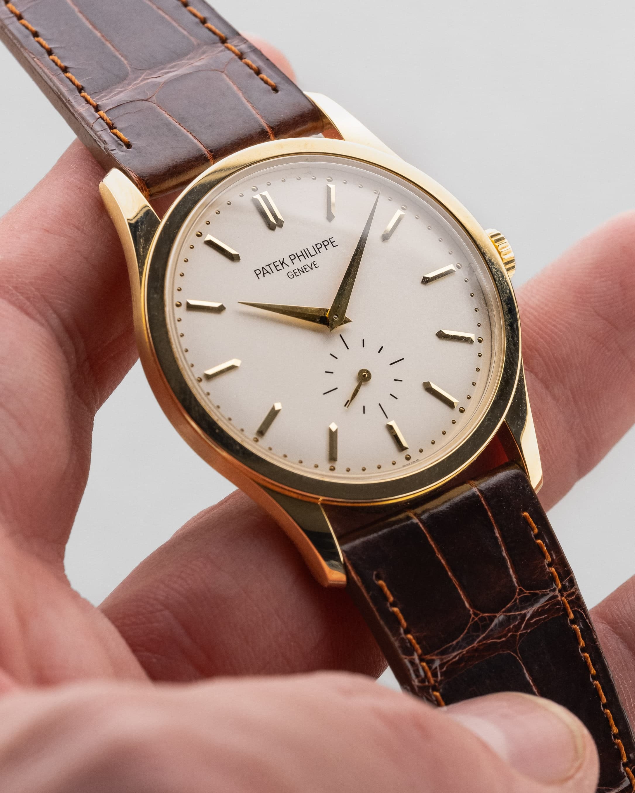 EBRH Élégante Patek Philippe Calatrava en or jaune, réf. 5196J de 2005-2006 – Parfait état - Lifestyle