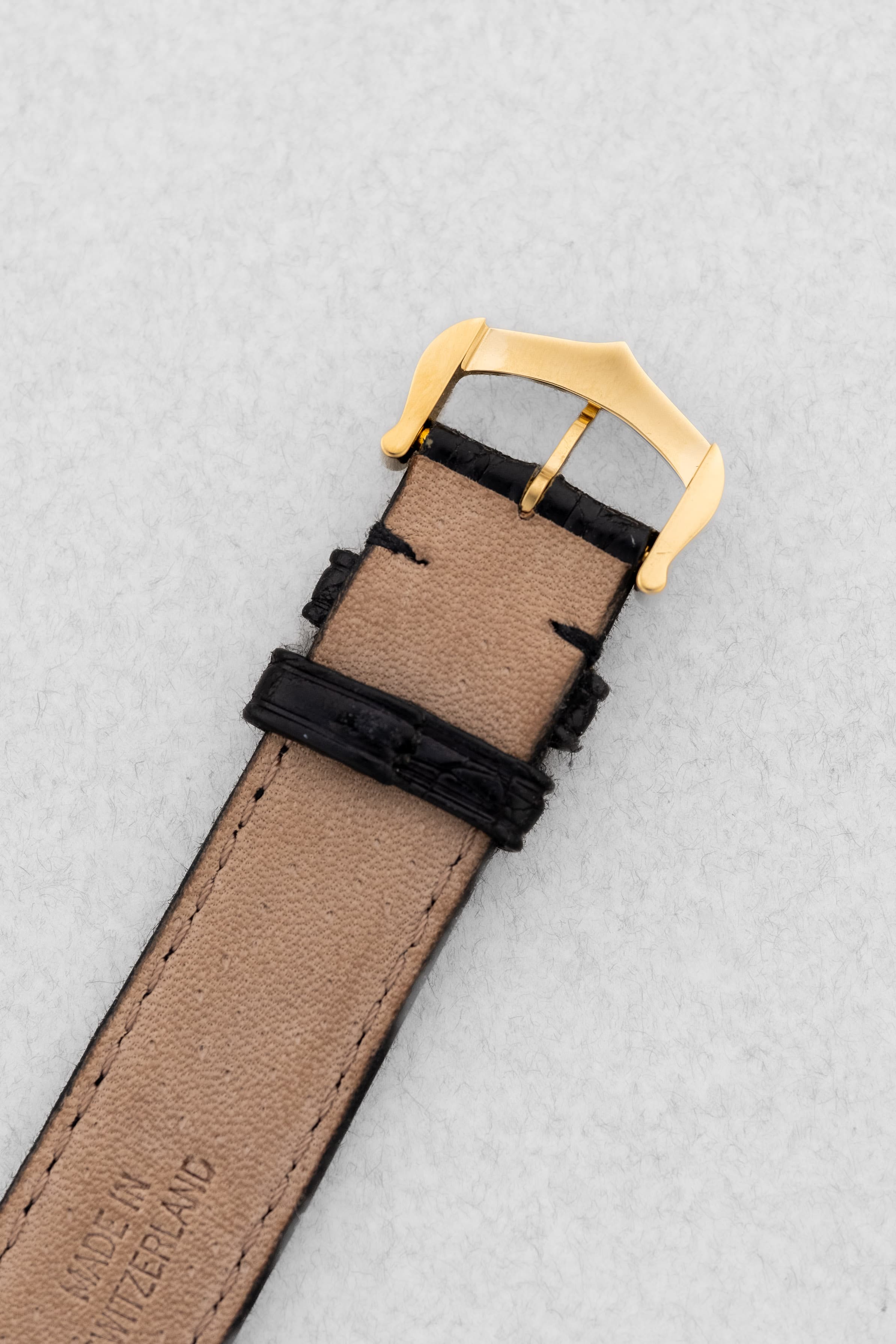 EEBC Cartier Tank Louis Extra-Plate réf. 96019 circa 1975 – Cadran « PARIS », Parfait état, Piguet 21 - Buckle Inside