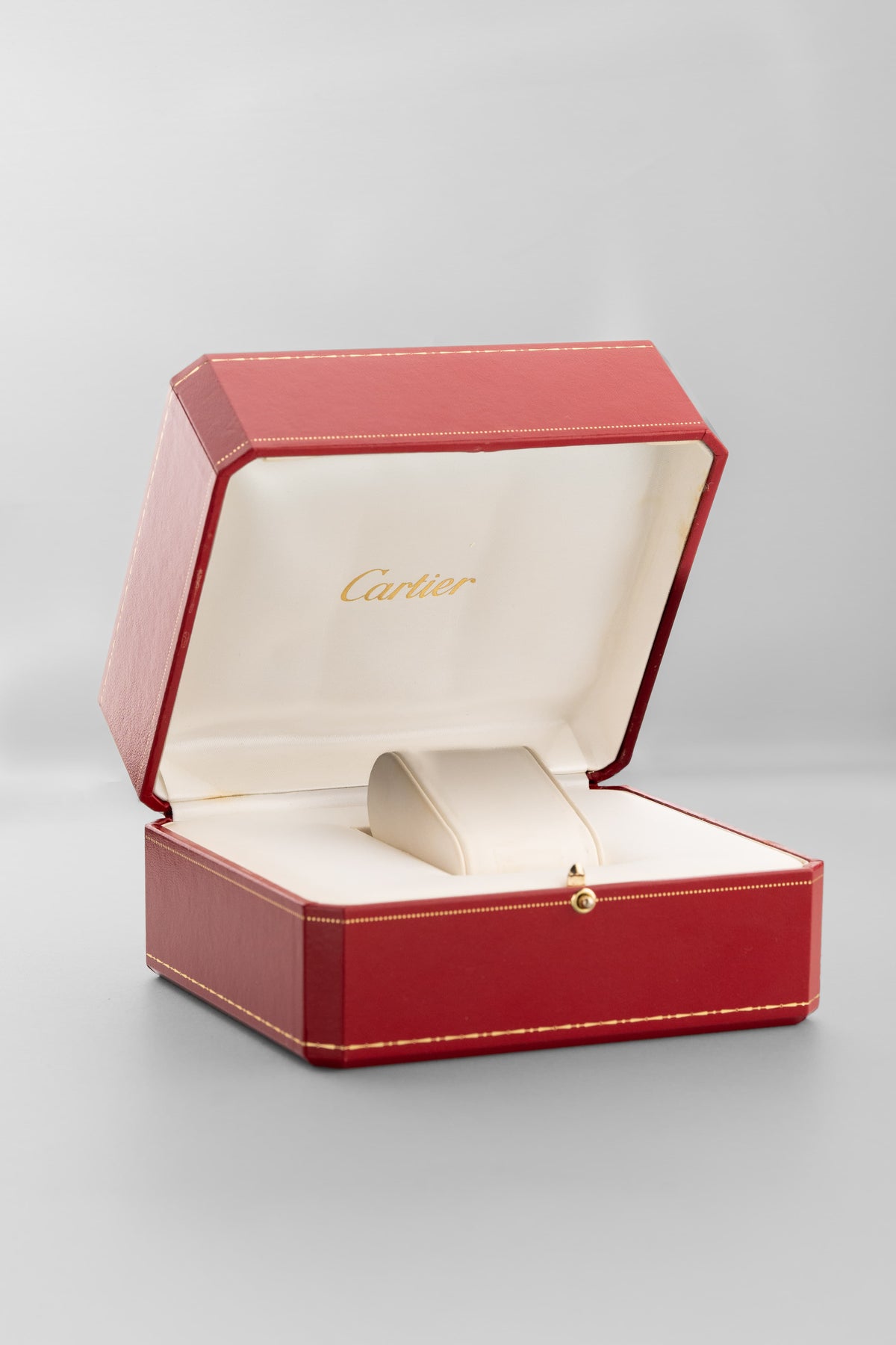 ESPH Cartier Santos Galbée「GM」型號 1566 不鏽鋼與黃金腕錶,1999 年——Full Set - 錶盒