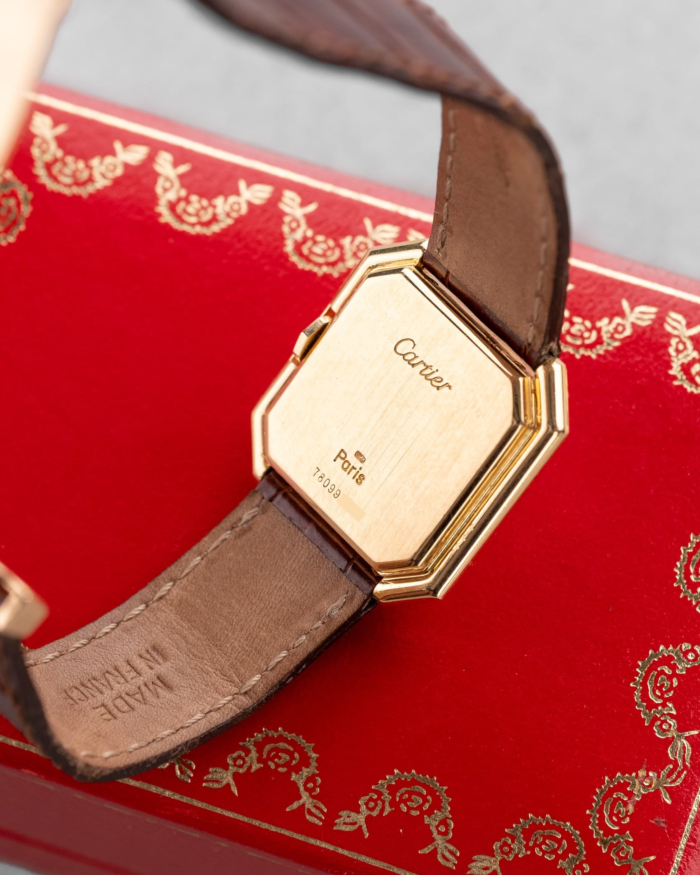 ETPY Cartier Ceinture GM « Paris » réf. 78099 des années 1970 – Grand Modèle - Back