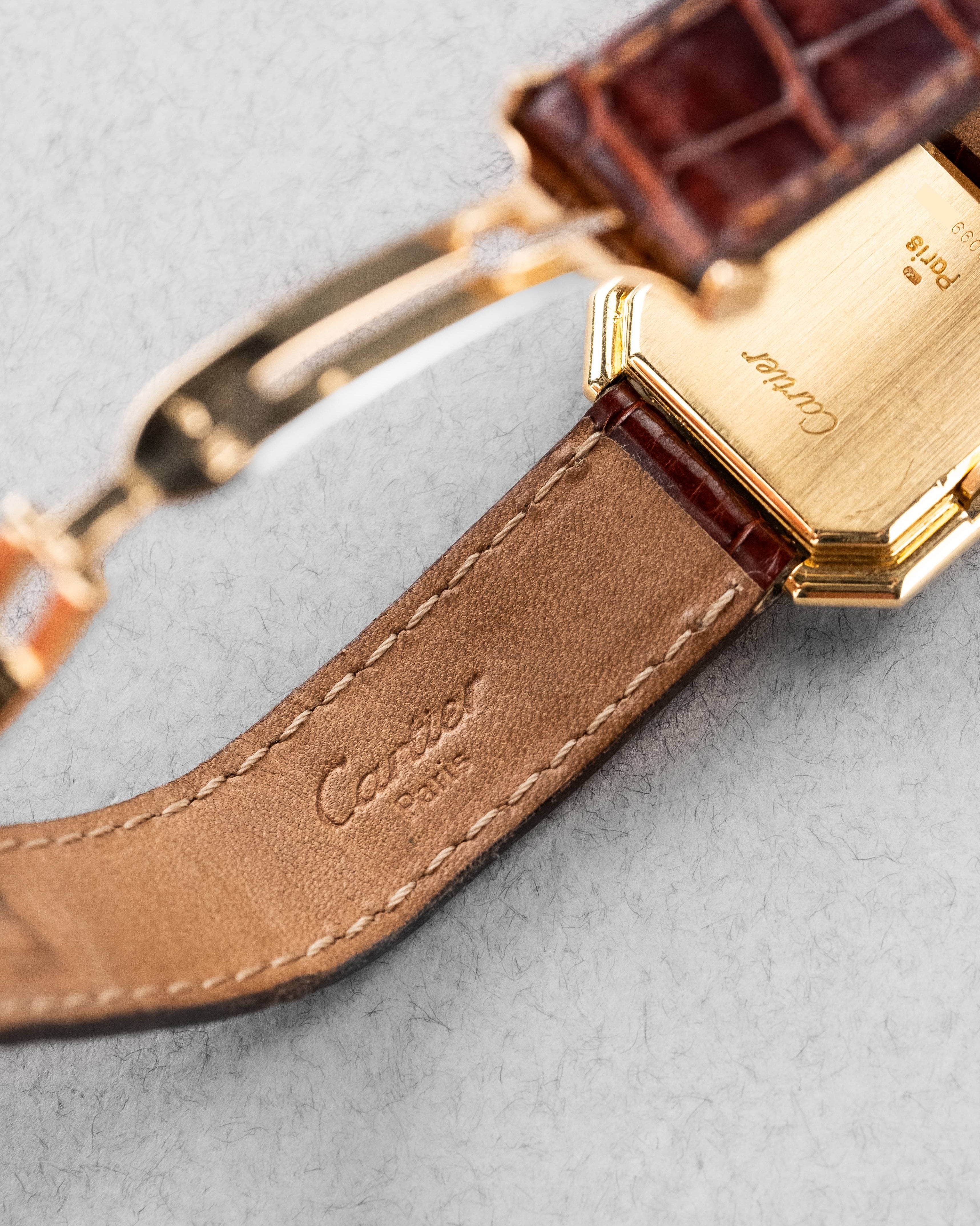 ETPY Cartier Ceinture GM « Paris » réf. 78099 des années 1970 – Grand Modèle - Bracelet Back