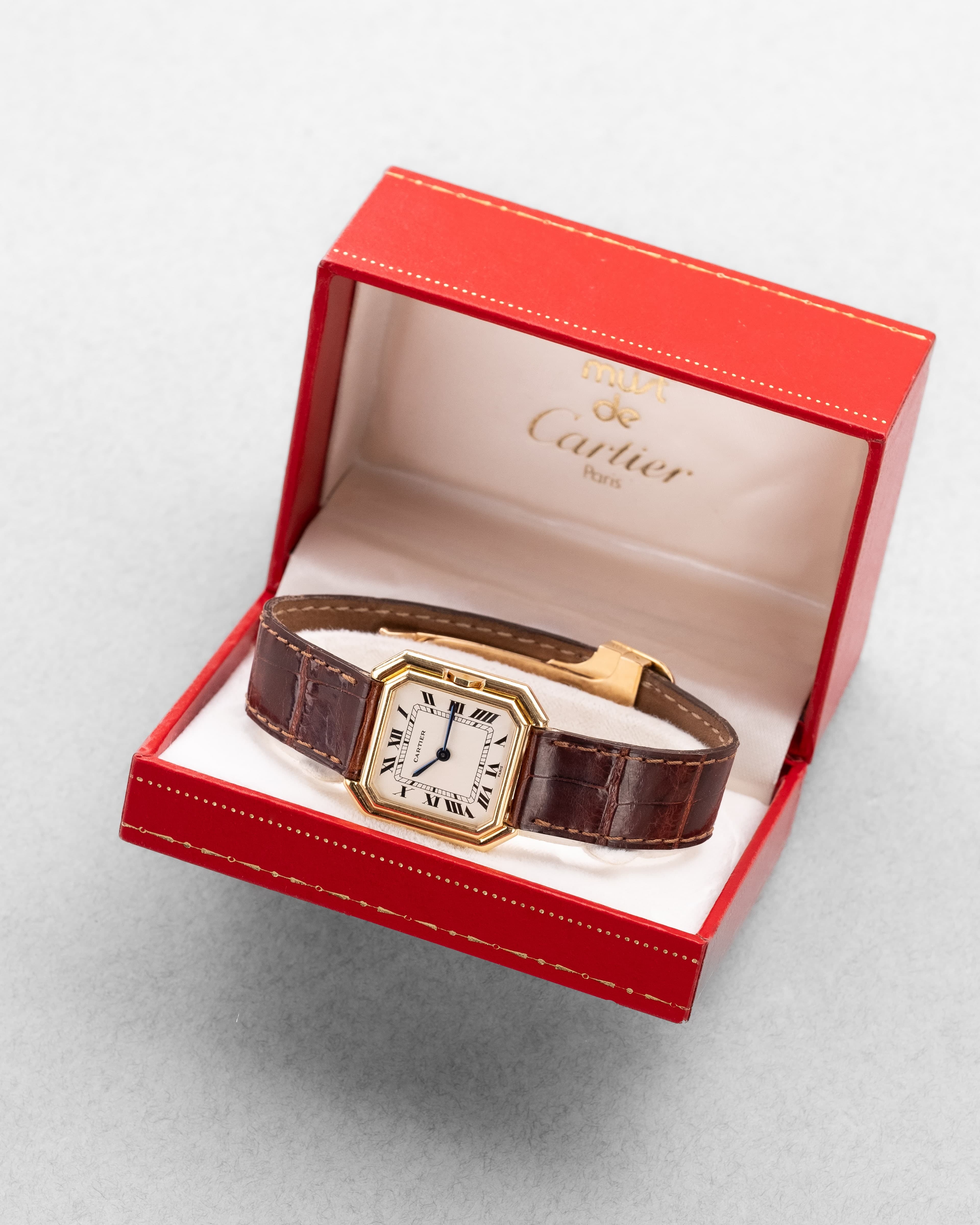 ETPY Cartier Ceinture GM « Paris » réf. 78099 des années 1970 – Grand Modèle - Set