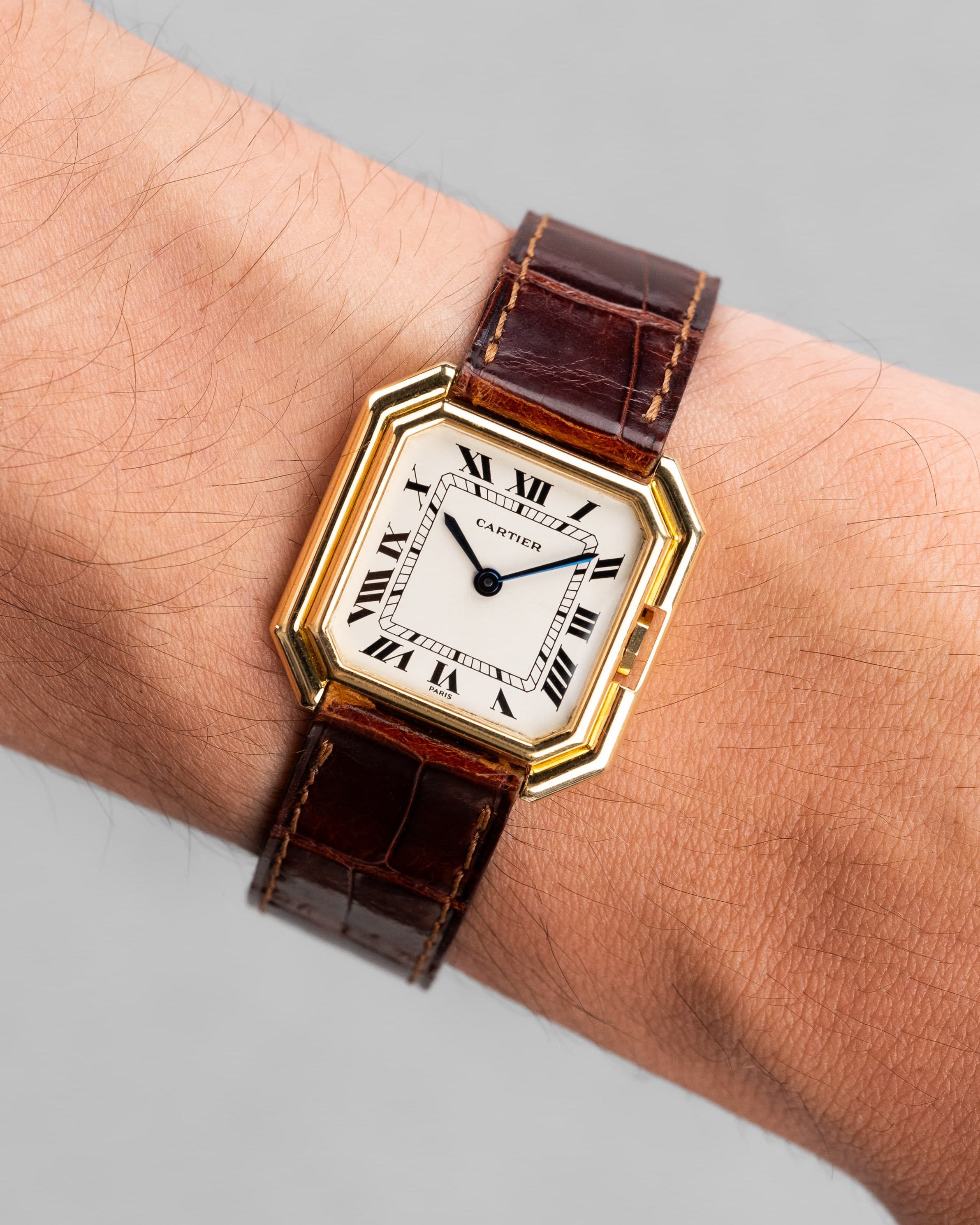 ETPY Cartier Ceinture GM « Paris » réf. 78099 des années 1970 – Grand Modèle - Wristshot