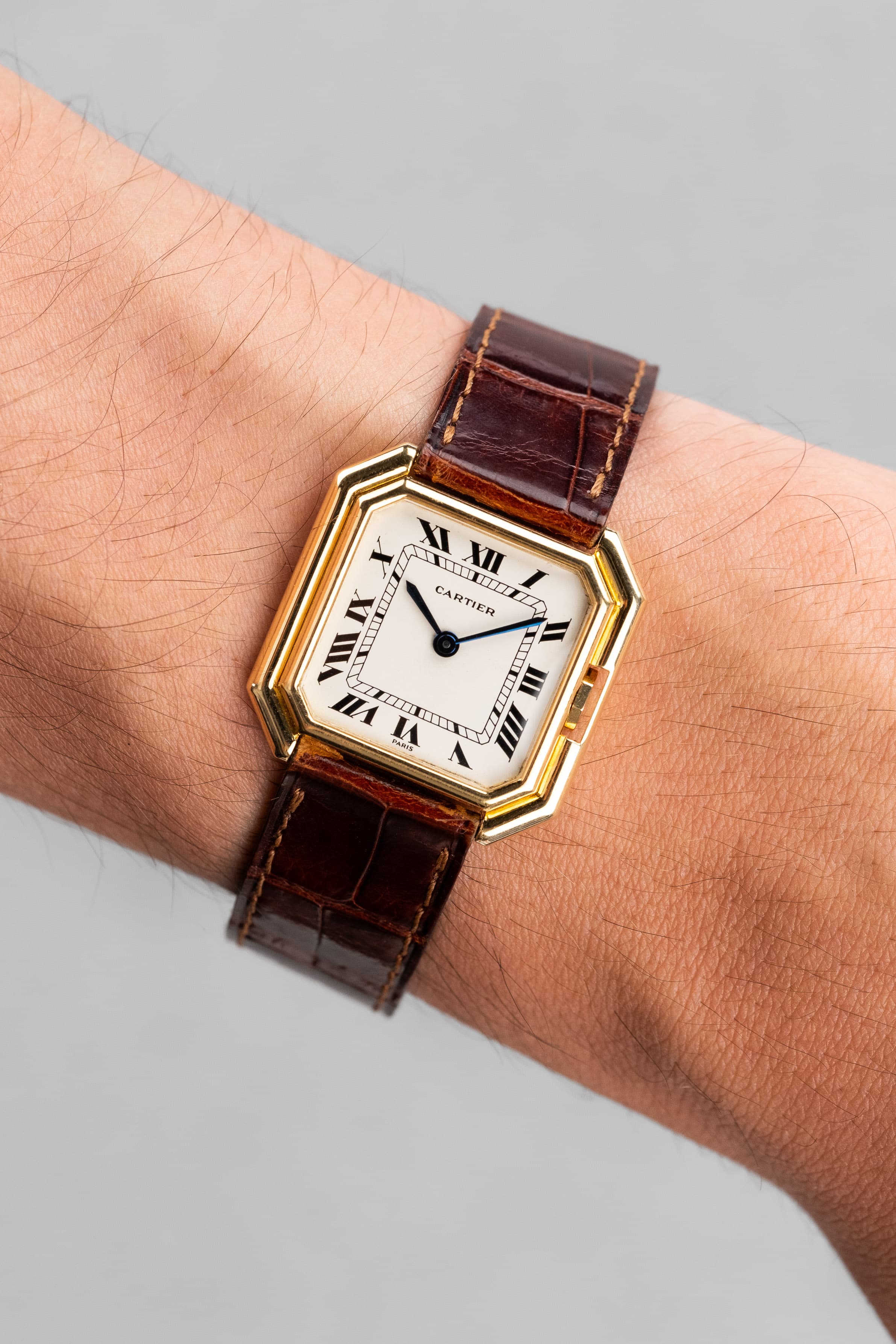 ETPY Cartier Ceinture GM « Paris » réf. 78099 des années 1970 – Grand Modèle - Wristshot