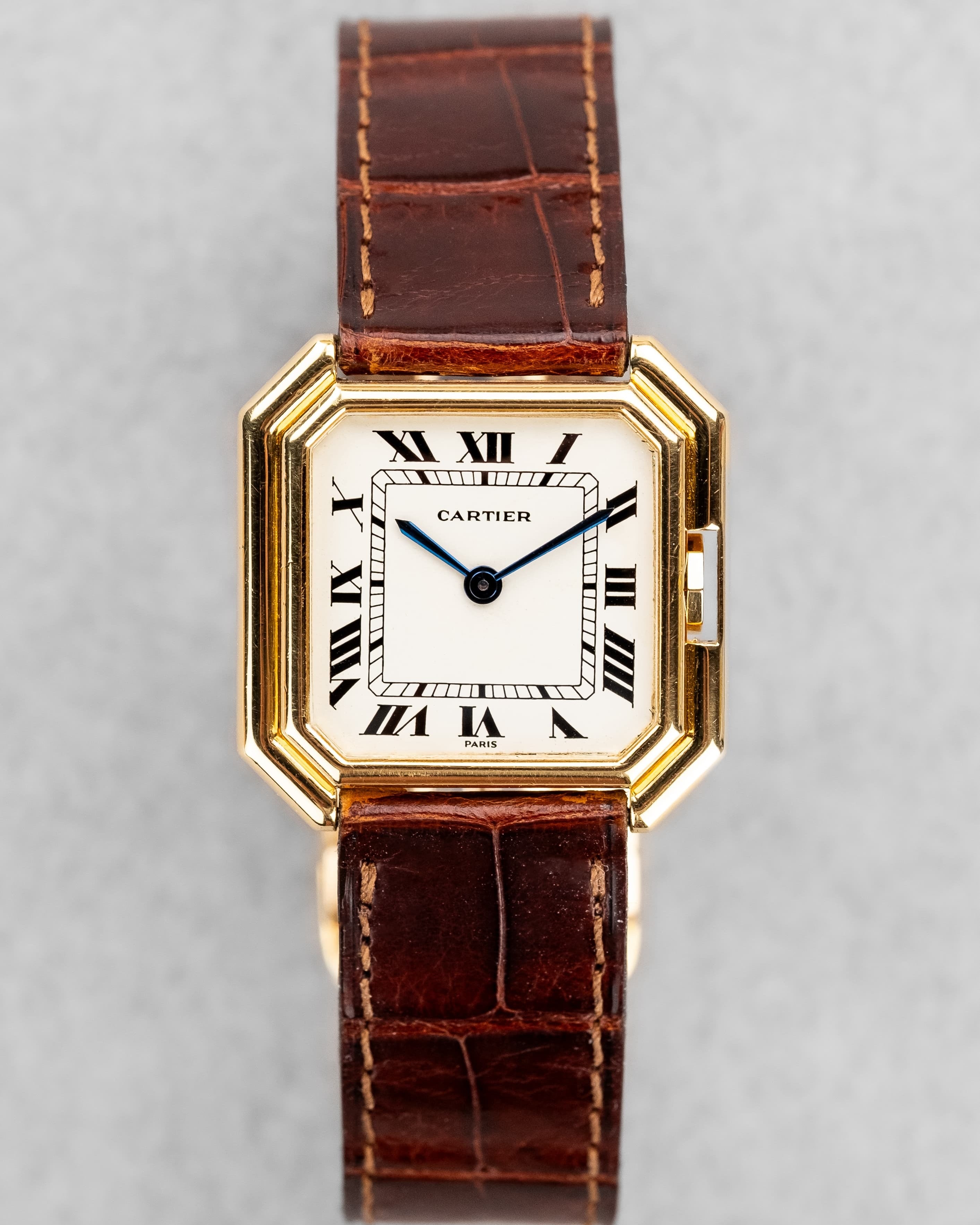 ETPY Cartier Ceinture GM « Paris » réf. 78099 des années 1970 – Grand Modèle - Front