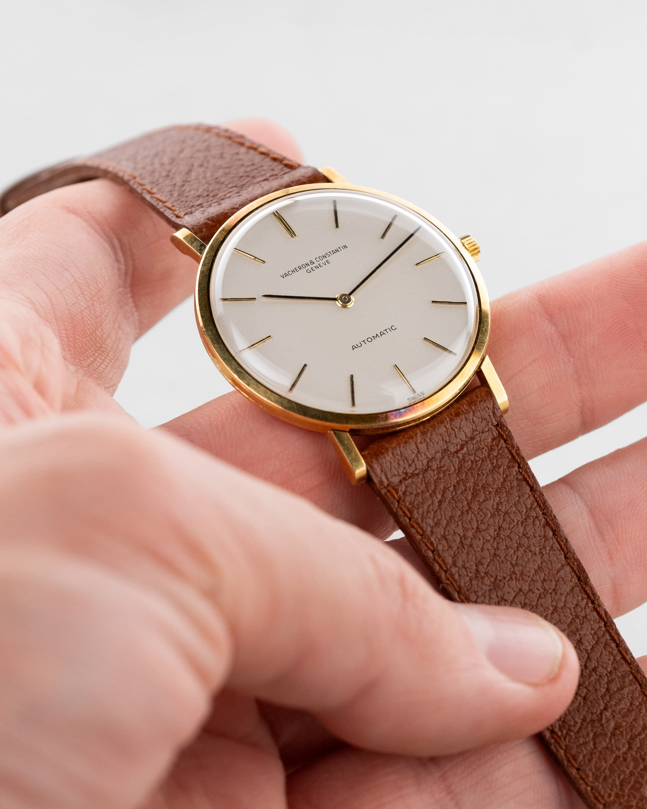 FDV3-0N Vacheron Constantin Automatique Extra-Plate « Patrimony/Calatrava » réf. 7409 en or jaune, circa 1970 – N.O.S. - Lifestyle