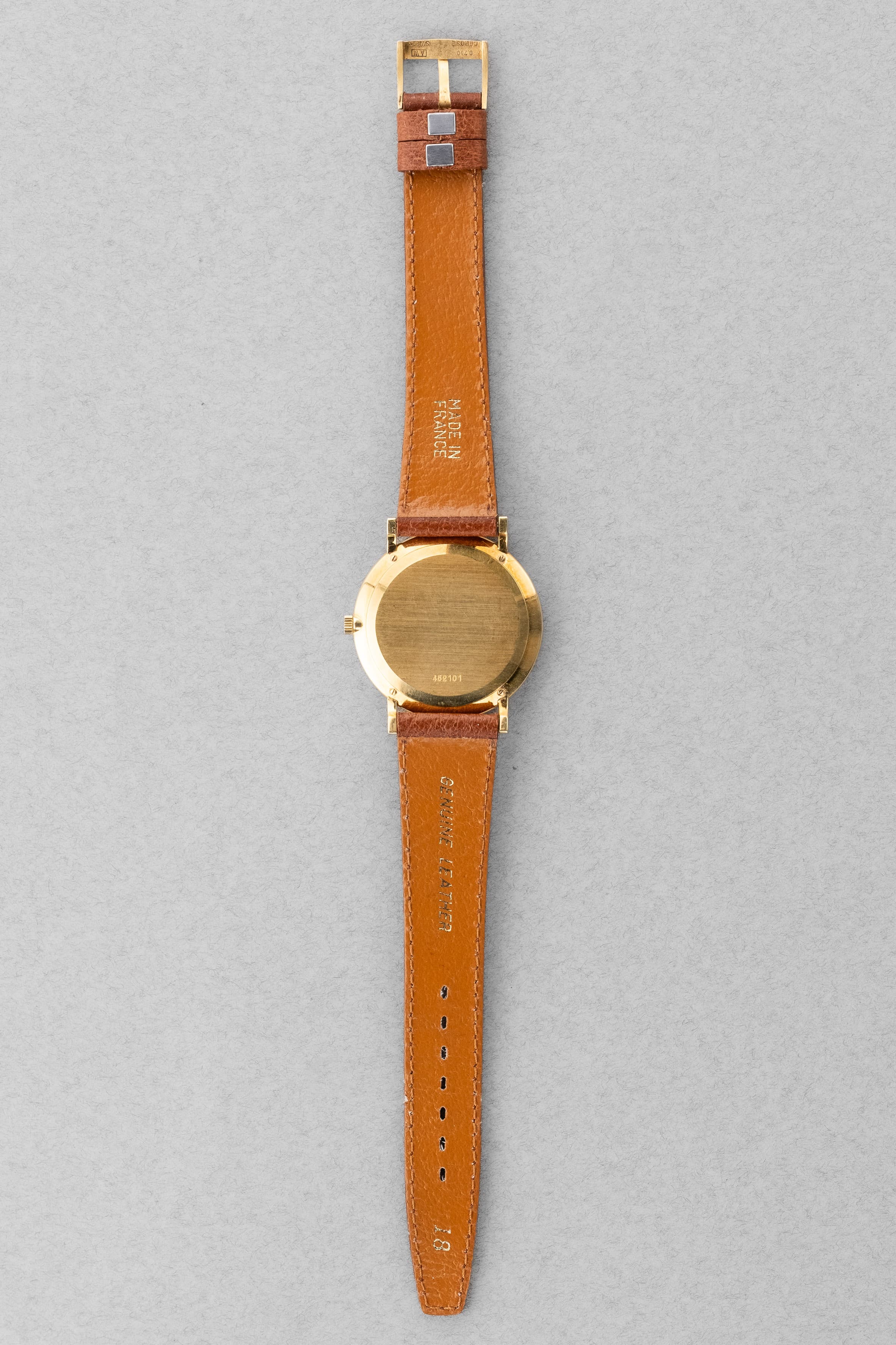 FDV3-JQ Vacheron Constantin Automatique Extra-Plate « Patrimony/Calatrava » réf. 7409 en or jaune, circa 1970 – N.O.S. - Overview