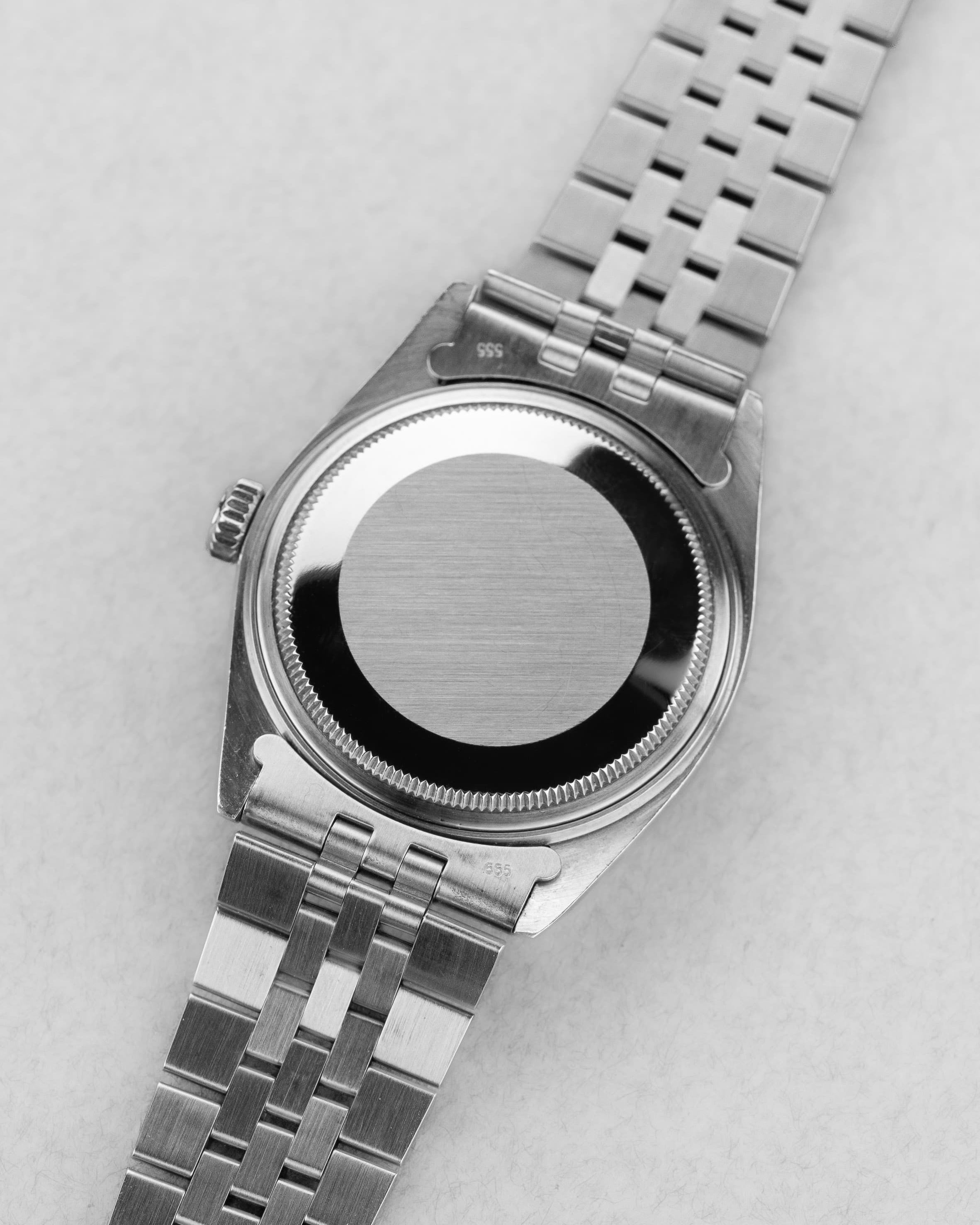 FEXJ Rolex Datejust réf. 1601 en acier de 1978 – Cadran « Silver Sigma » - Back