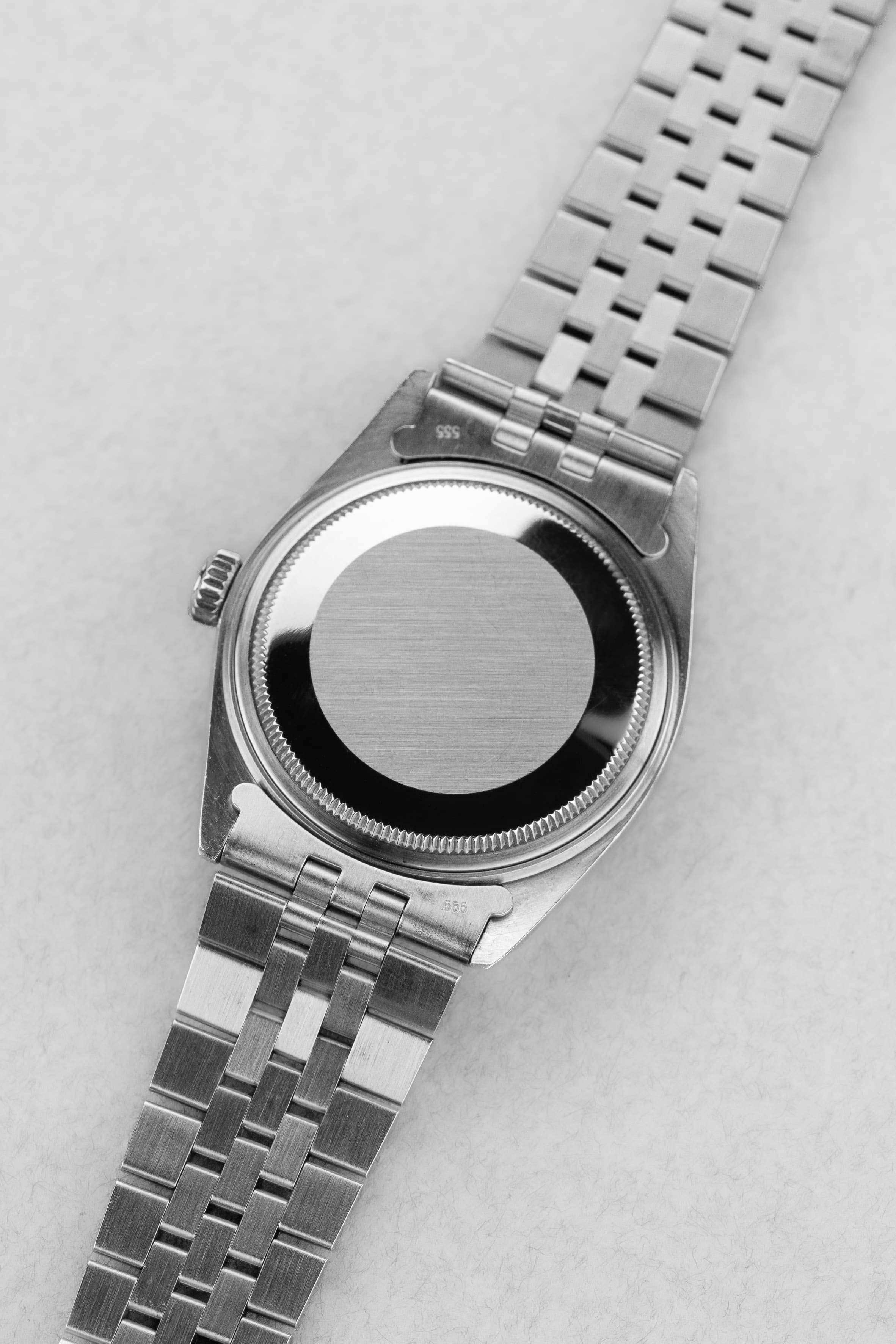 FEXJ Rolex Datejust réf. 1601 en acier de 1978 – Cadran « Silver Sigma » - Back