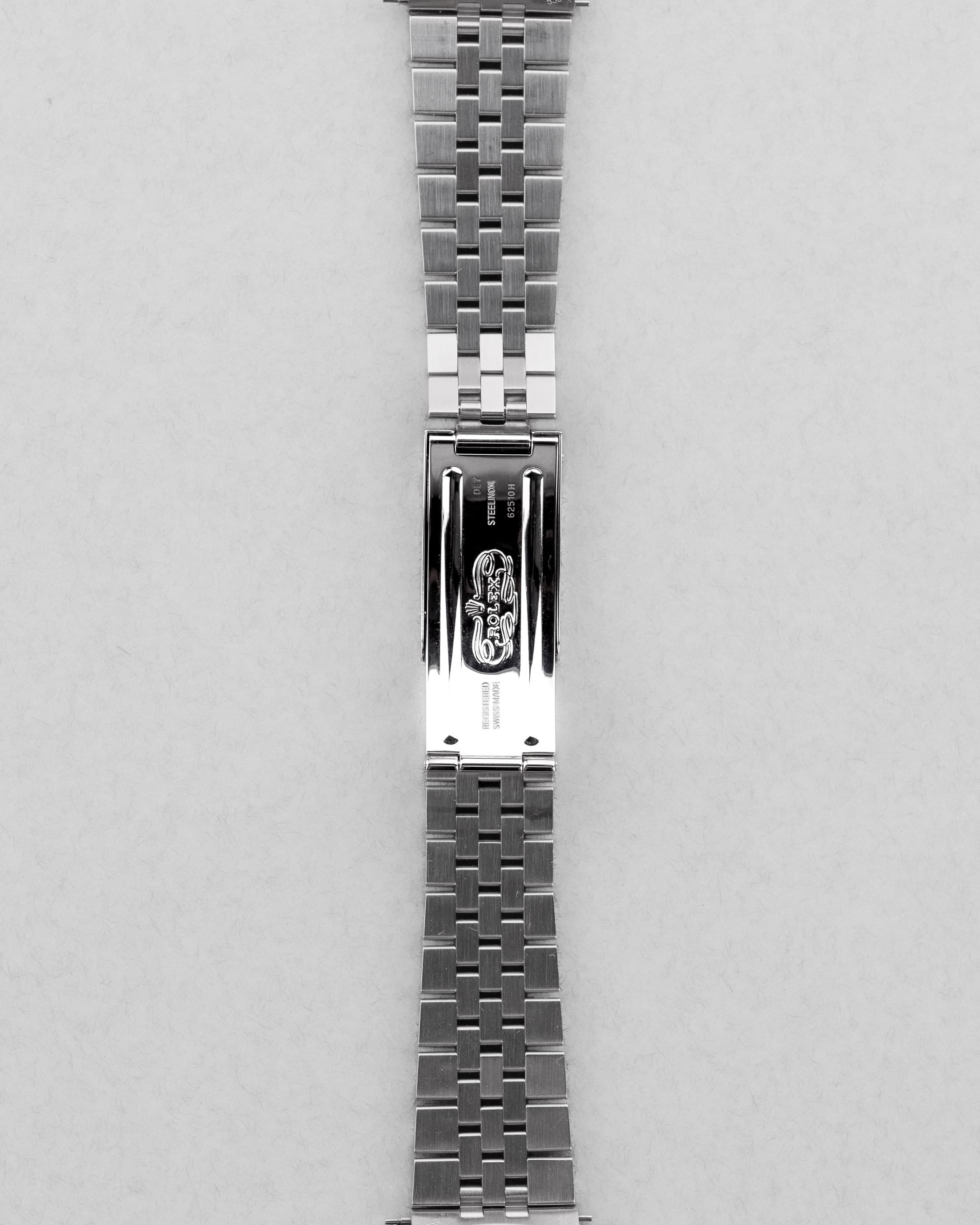 FEXJ Rolex Datejust réf. 1601 en acier de 1978 – Cadran « Silver Sigma » - Bracelet Back