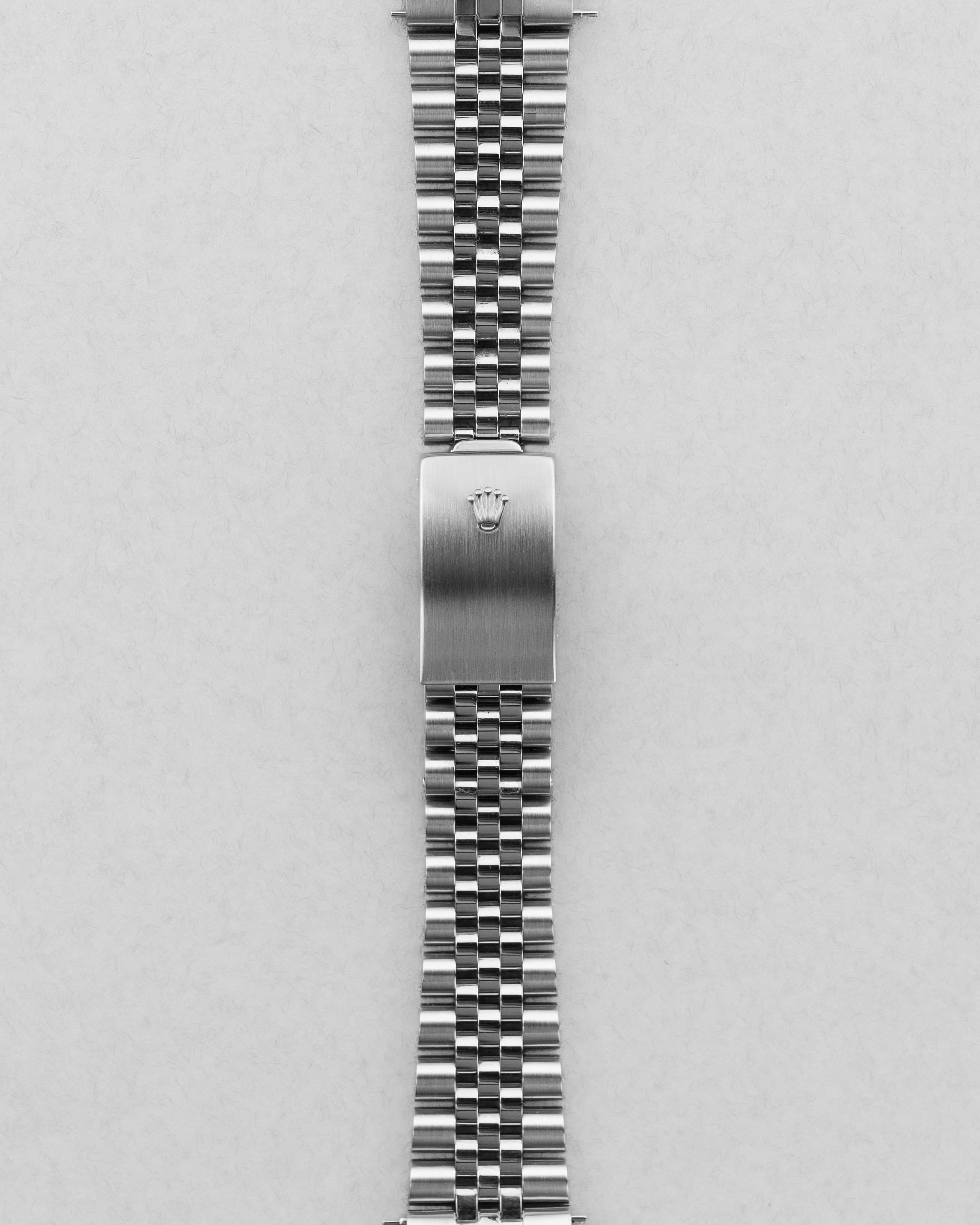 FEXJ Rolex Datejust réf. 1601 en acier de 1978 – Cadran « Silver Sigma » - Bracelet Front
