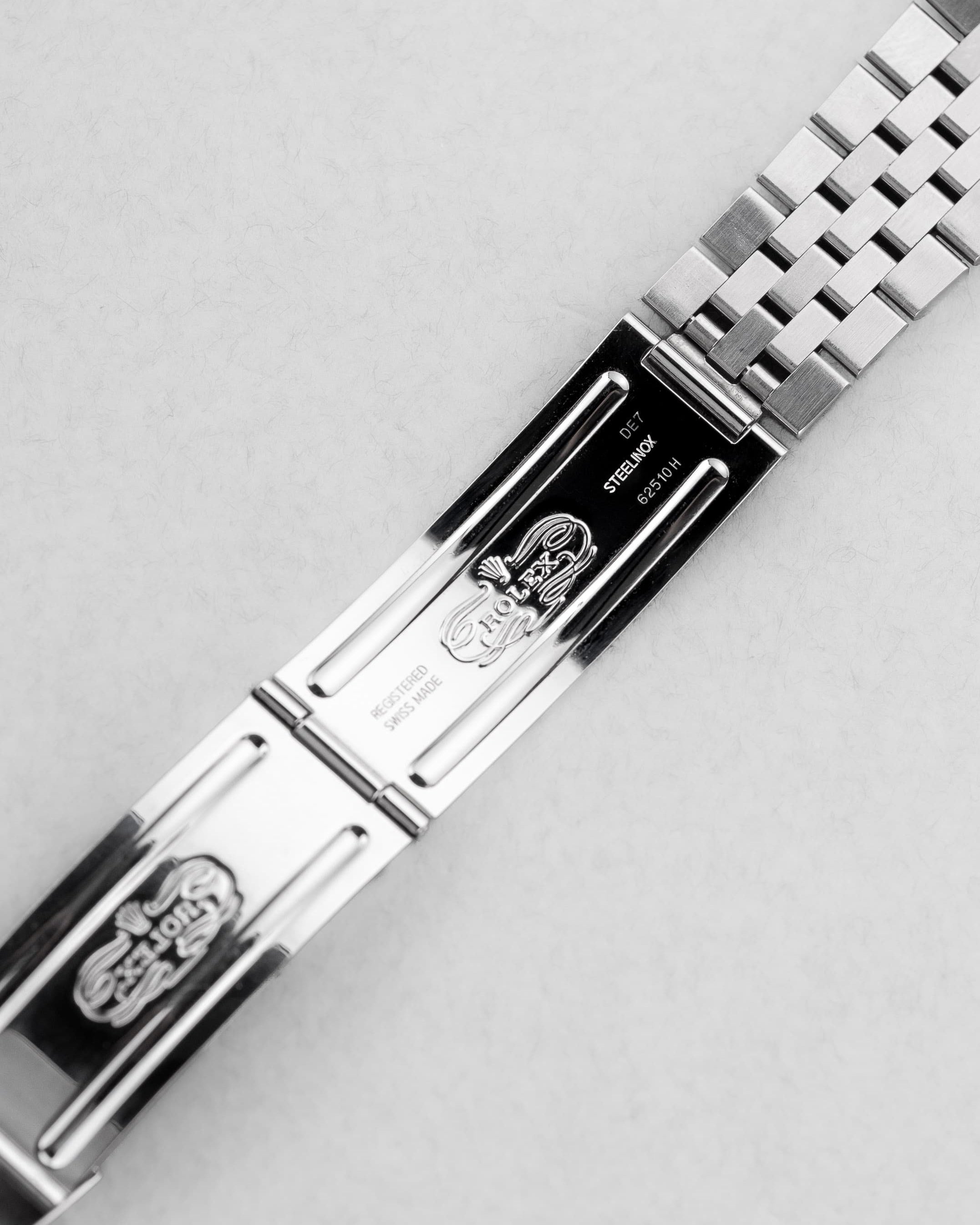 FEXJ Rolex Datejust réf. 1601 en acier de 1978 – Cadran « Silver Sigma » - Buckle Inside