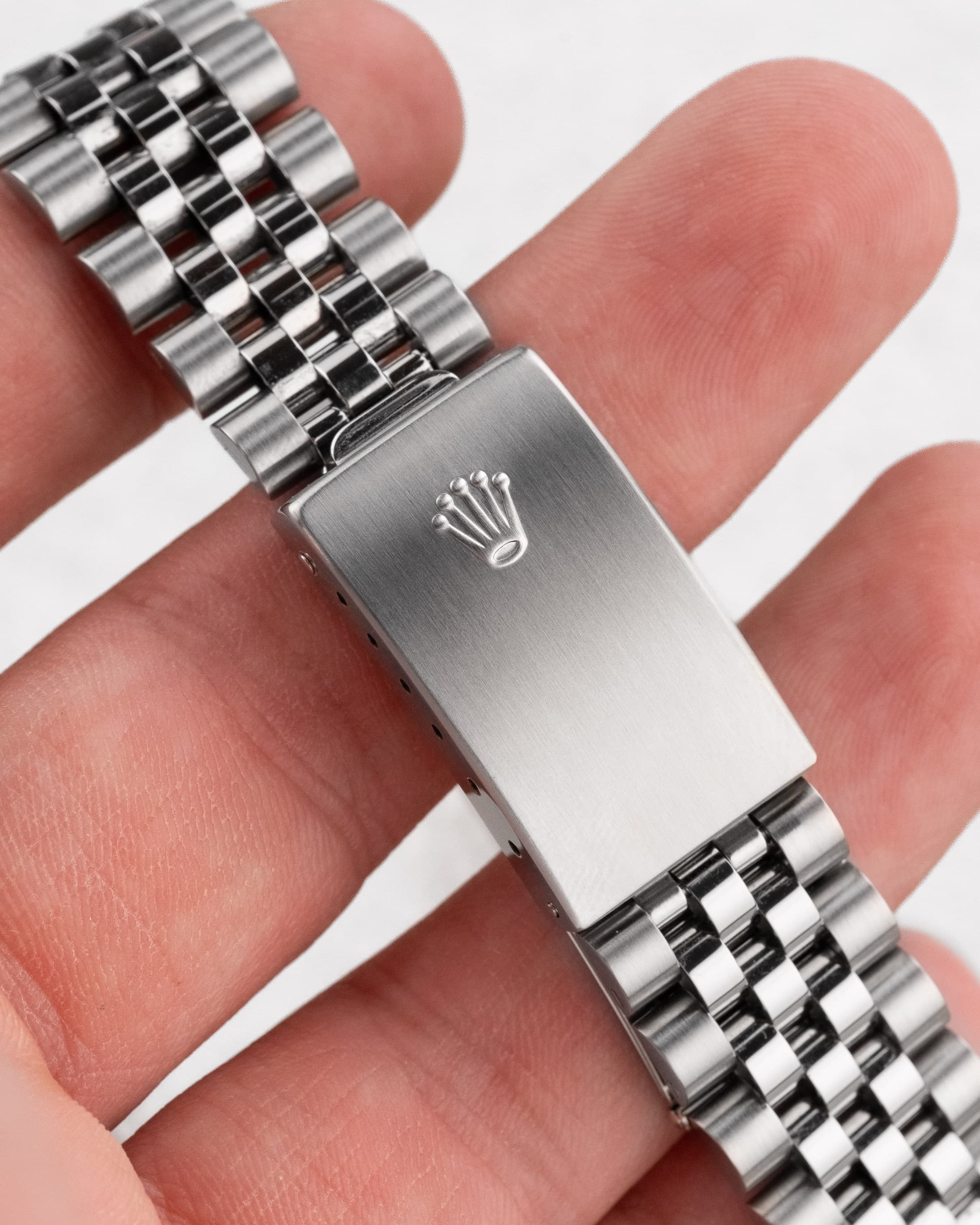 FEXJ Rolex Datejust réf. 1601 en acier de 1978 – Cadran « Silver Sigma » - Buckle Outside