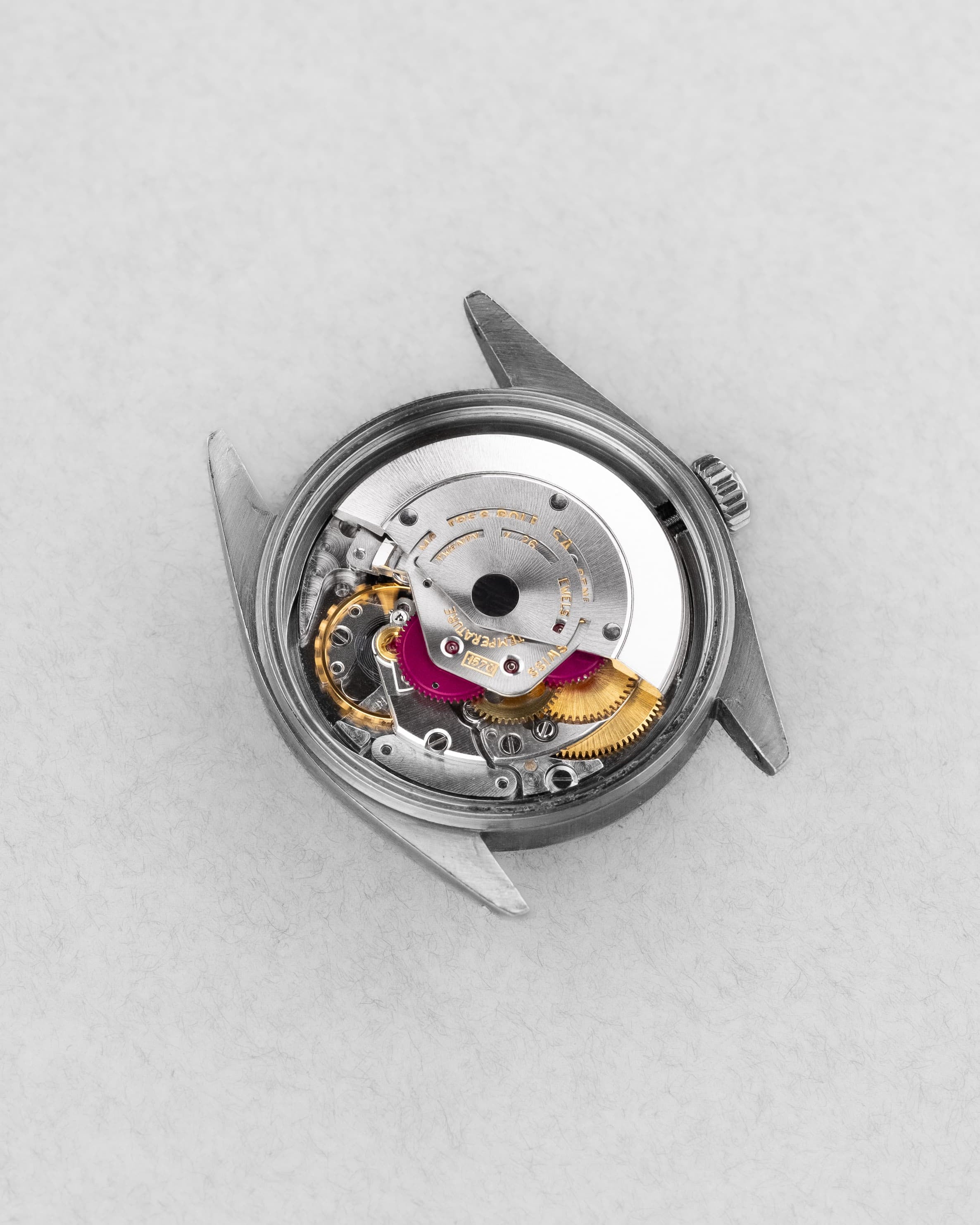 FEXJ Rolex Datejust réf. 1601 en acier de 1978 – Cadran « Silver Sigma » - Movement