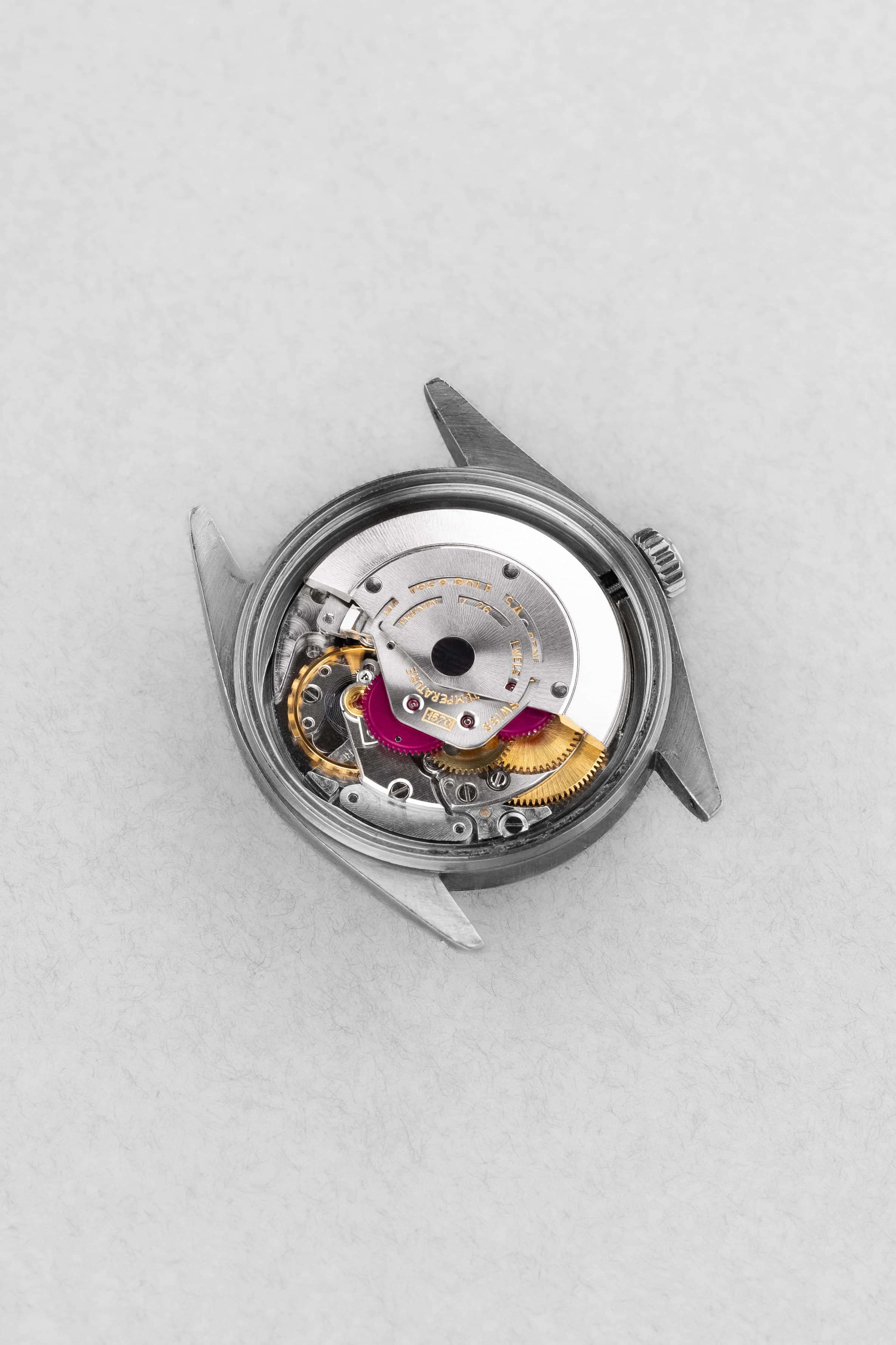 FEXJ Rolex Datejust réf. 1601 en acier de 1978 – Cadran « Silver Sigma » - Movement