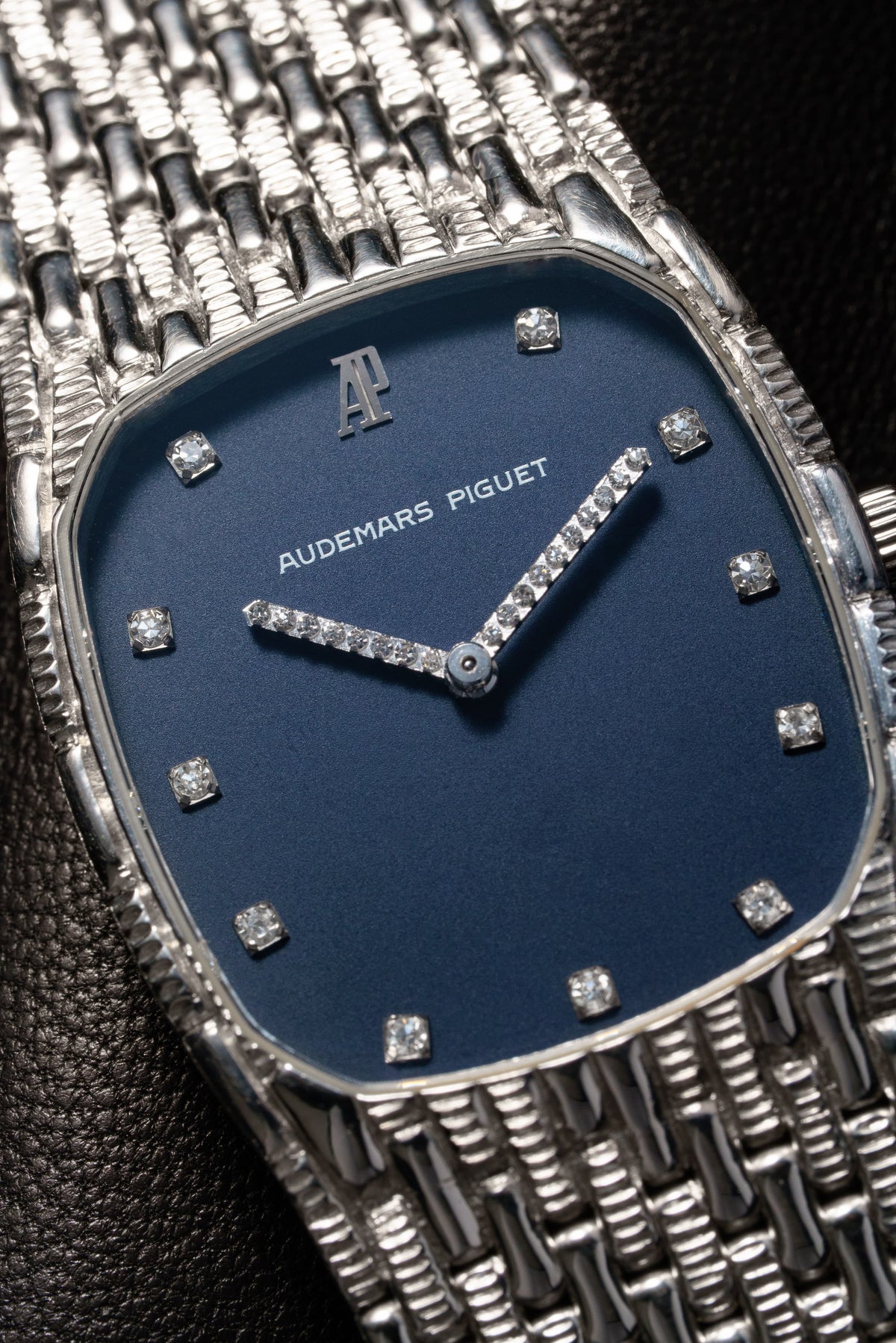 FKRS Audemars Piguet « Mini Cobra » réf. 14585BC en or blanc et diamants, circa 1991 - Dial