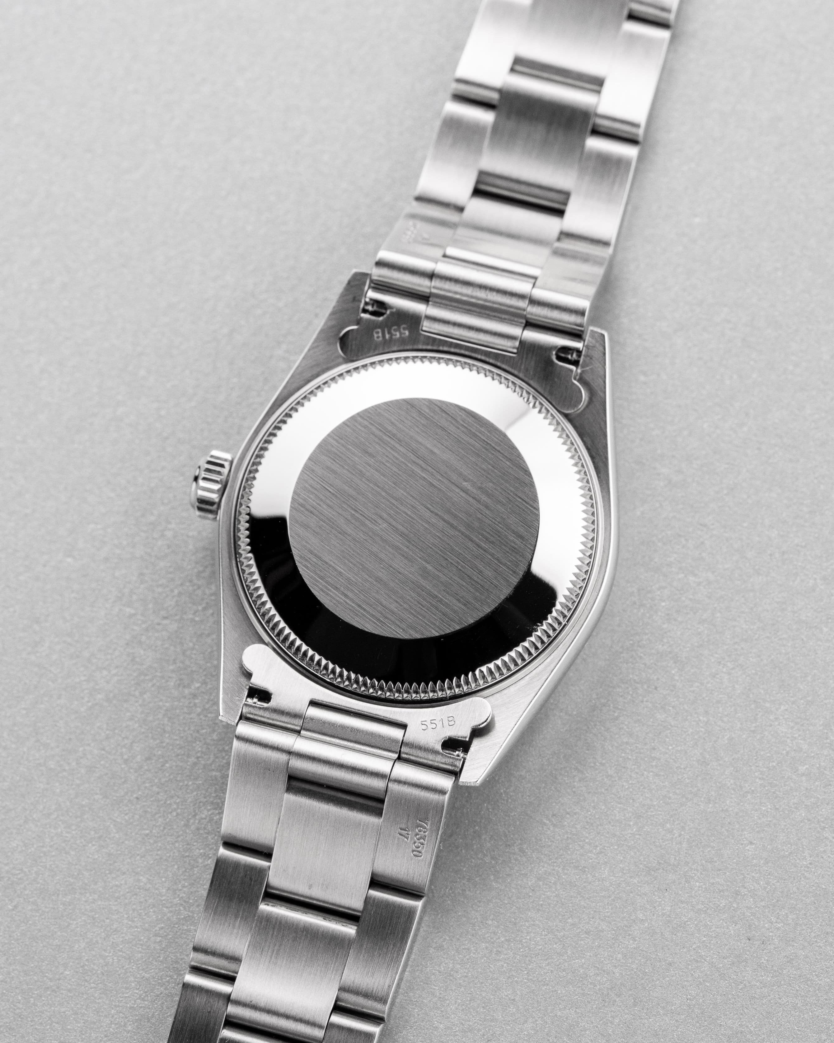 GF7V Rolex Oyster Perpetual 31 ref. 77080 del 2002 – Quadrante blu «Explorer 3-6-9» - Retro