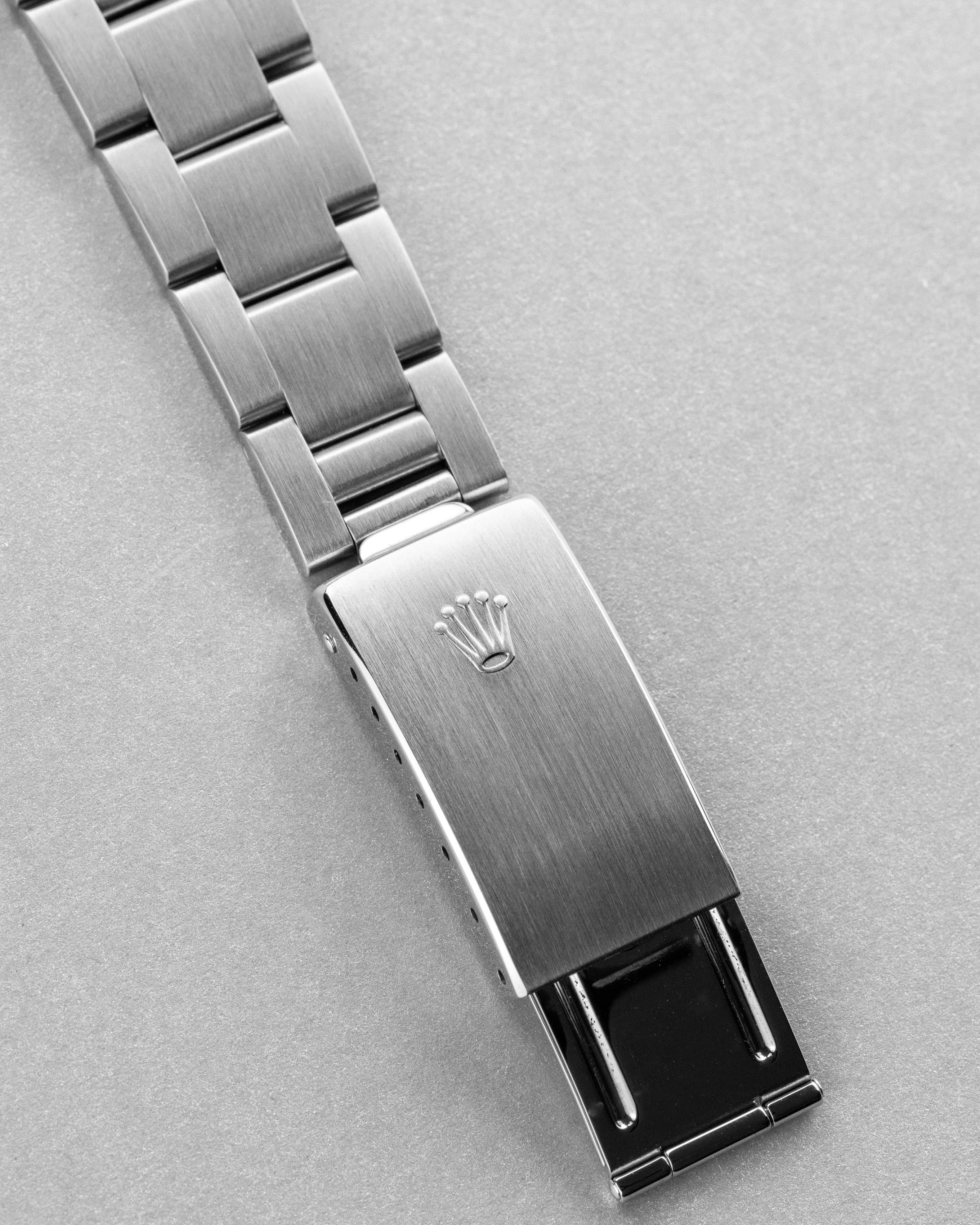 GF7V Rolex Oyster Perpetual 31 ref. 77080 del 2002 – Quadrante blu «Explorer 3-6-9» - Fibbia esterno