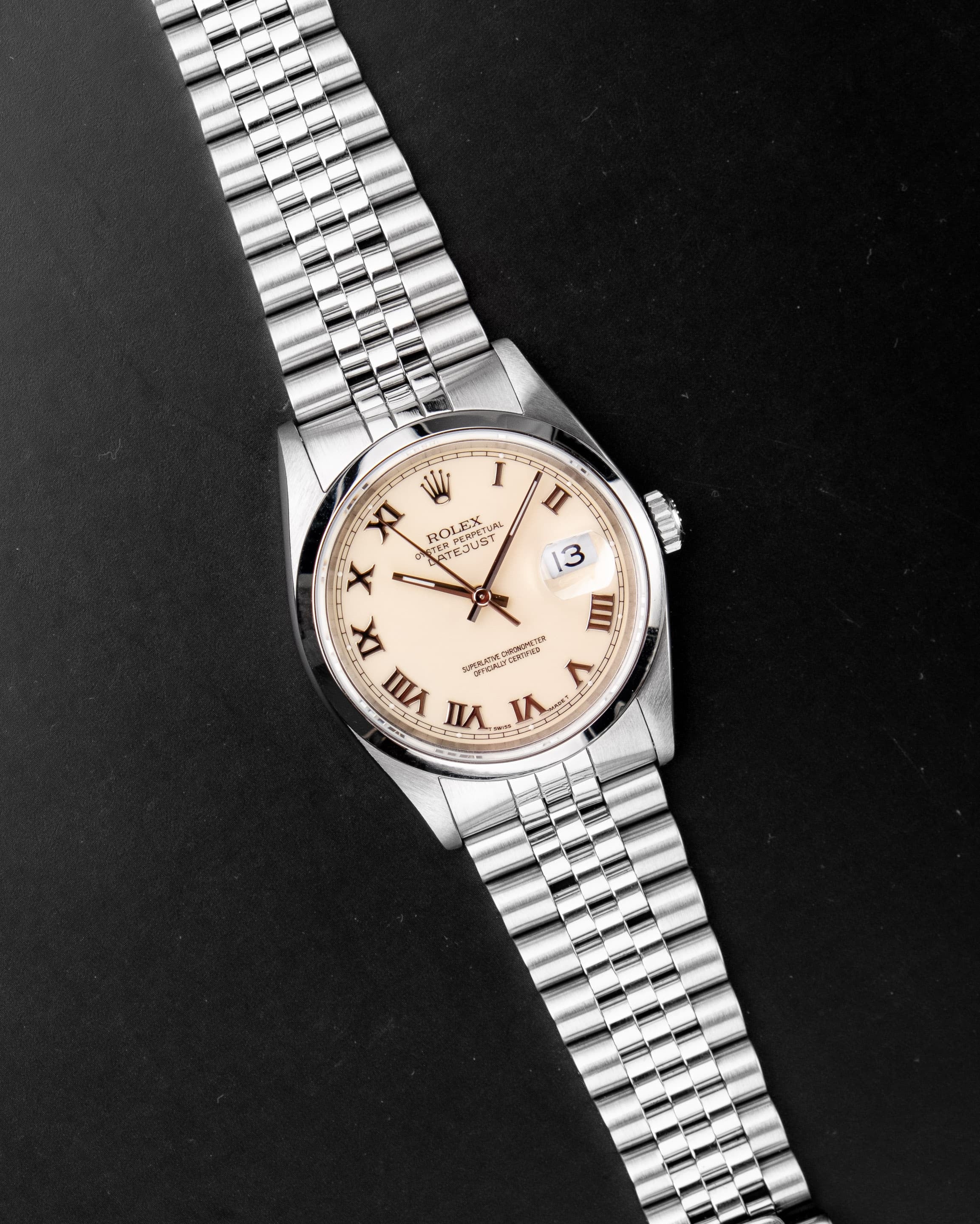 HBUB Rolex Datejust 16200 « Ivoire/Crème » de 1991 - Overview