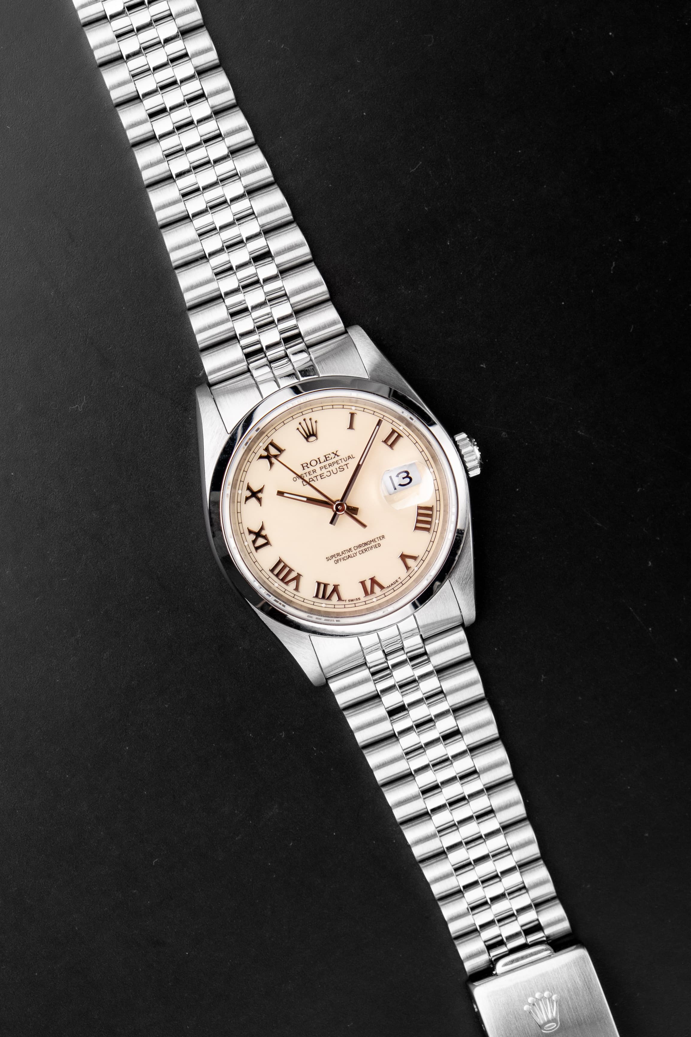 HBUB Rolex Datejust 16200 « Ivoire/Crème » de 1991 - Overview