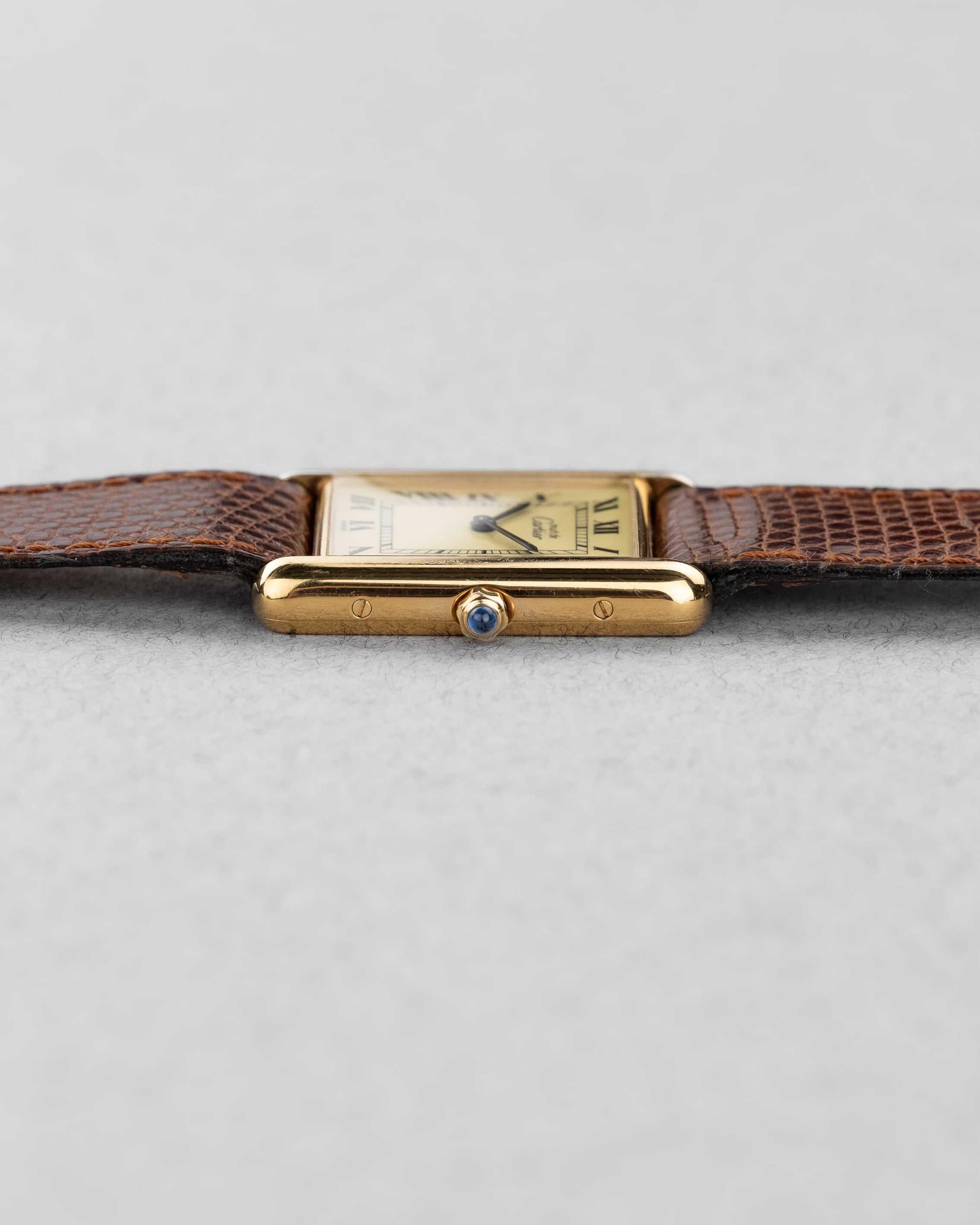 HHLV Cartier Tank Must Grande Taille « Ivory Roman » – Full Set - Right side