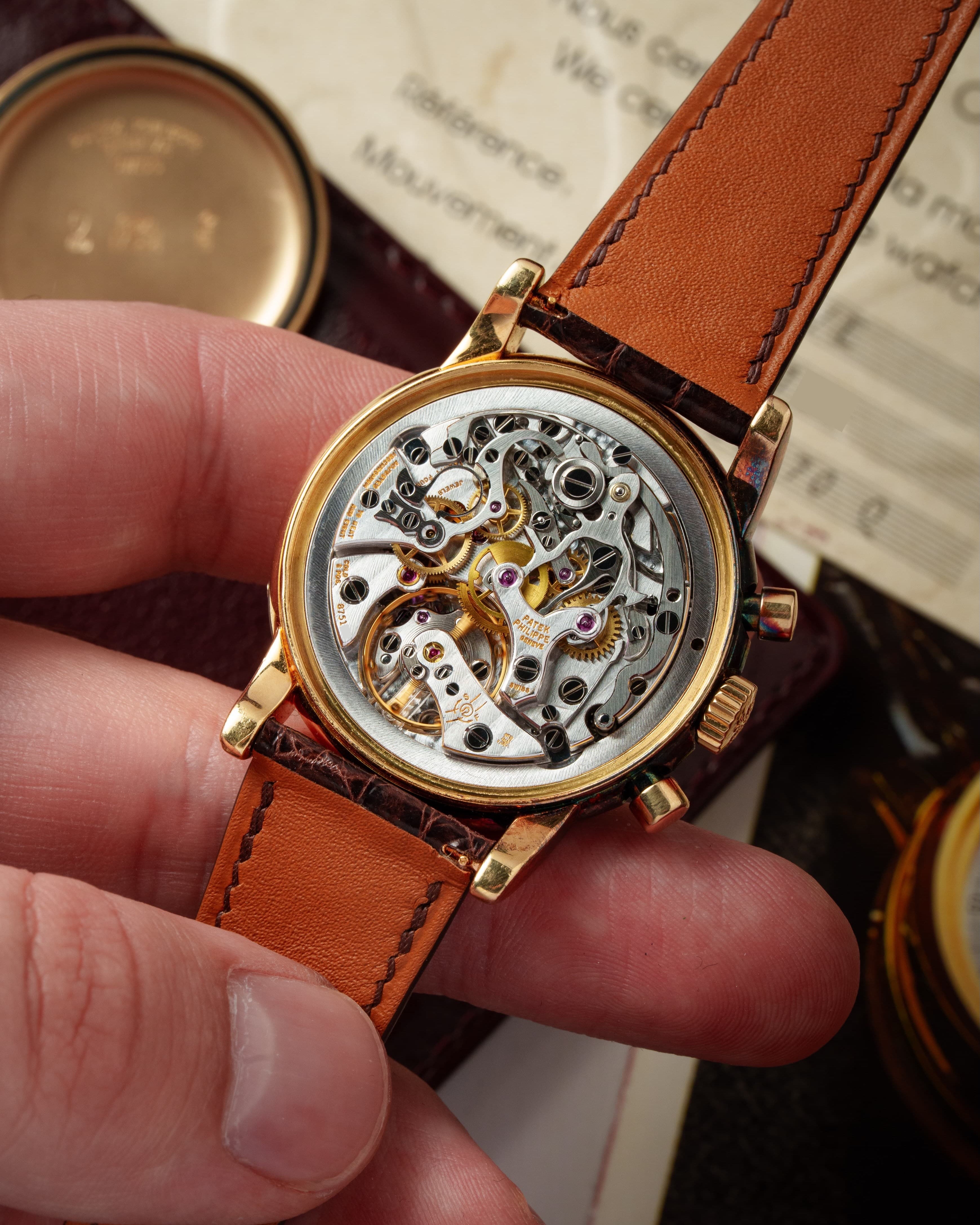 HMU5 Exceptionnel Patek Philippe réf. 3970 – « Very Early Second Series » + Full Set - Movement