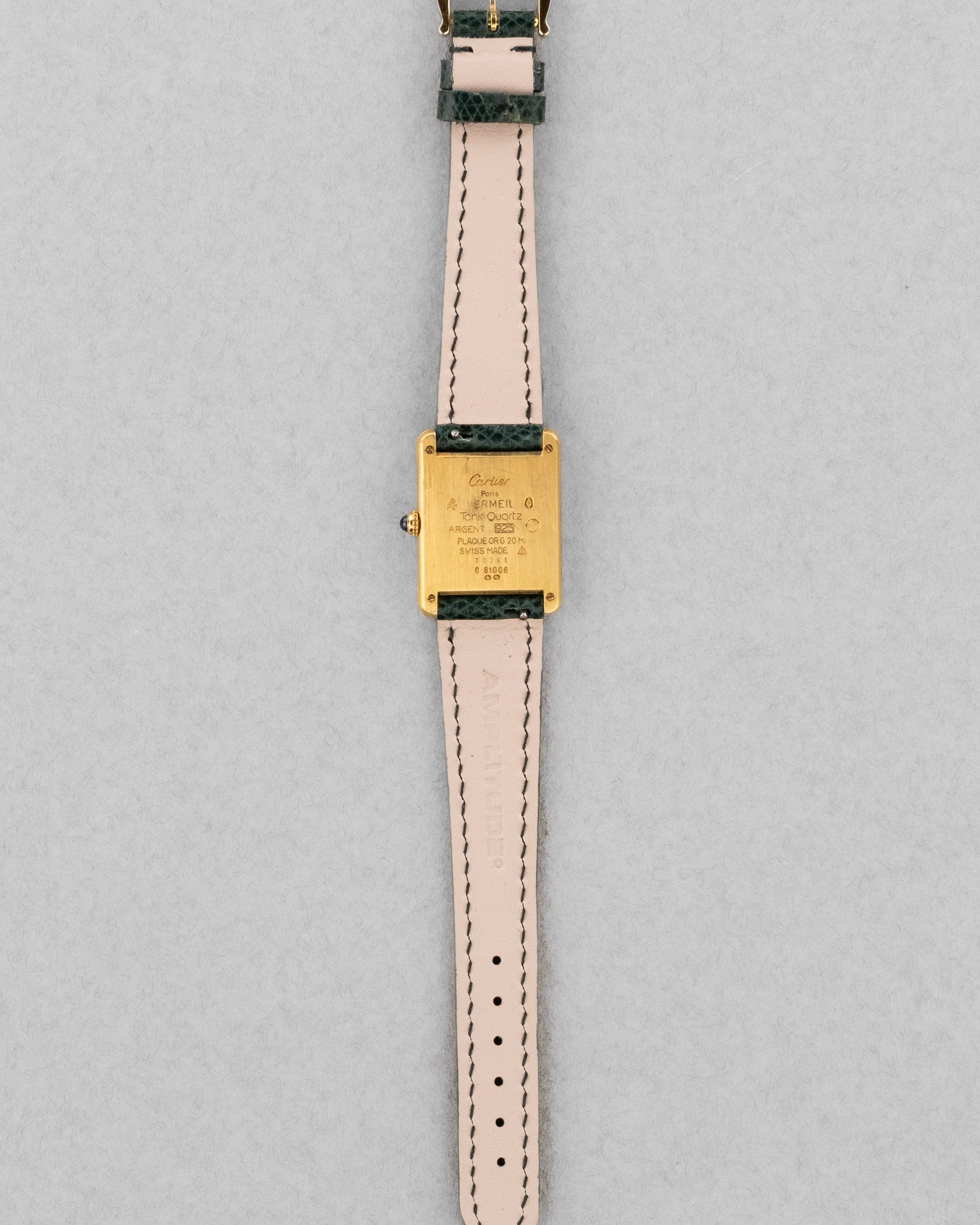 HNKF-Kc Cartier Tank Must Quartz GM 6 « Golden Art Déco » - Overview